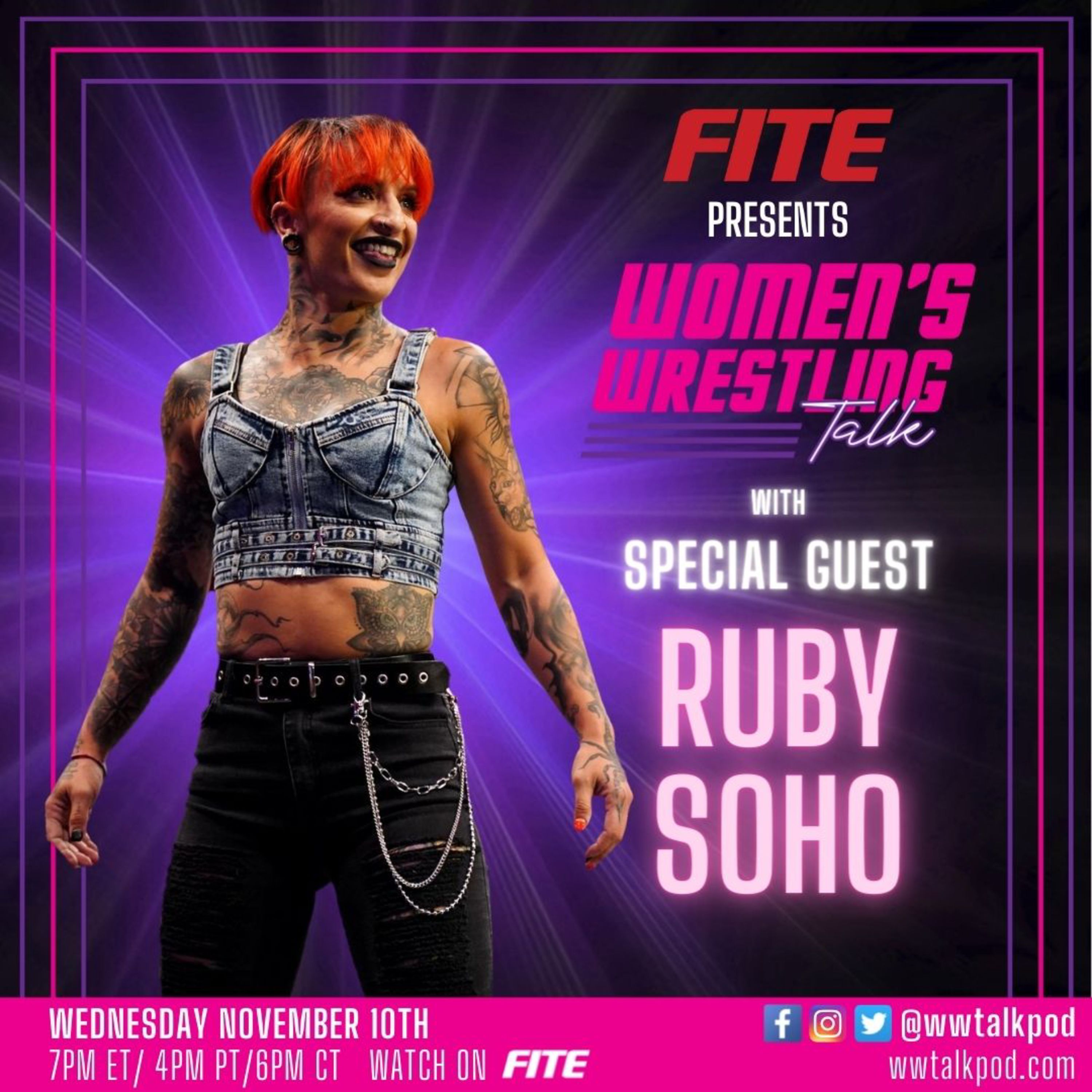 AEW's Ruby Soho Talks About Who She Would Like To Have A Match with on the indie scene, Feeling Home At AEW & Advice Serena Deeb Gave Her episode artwork