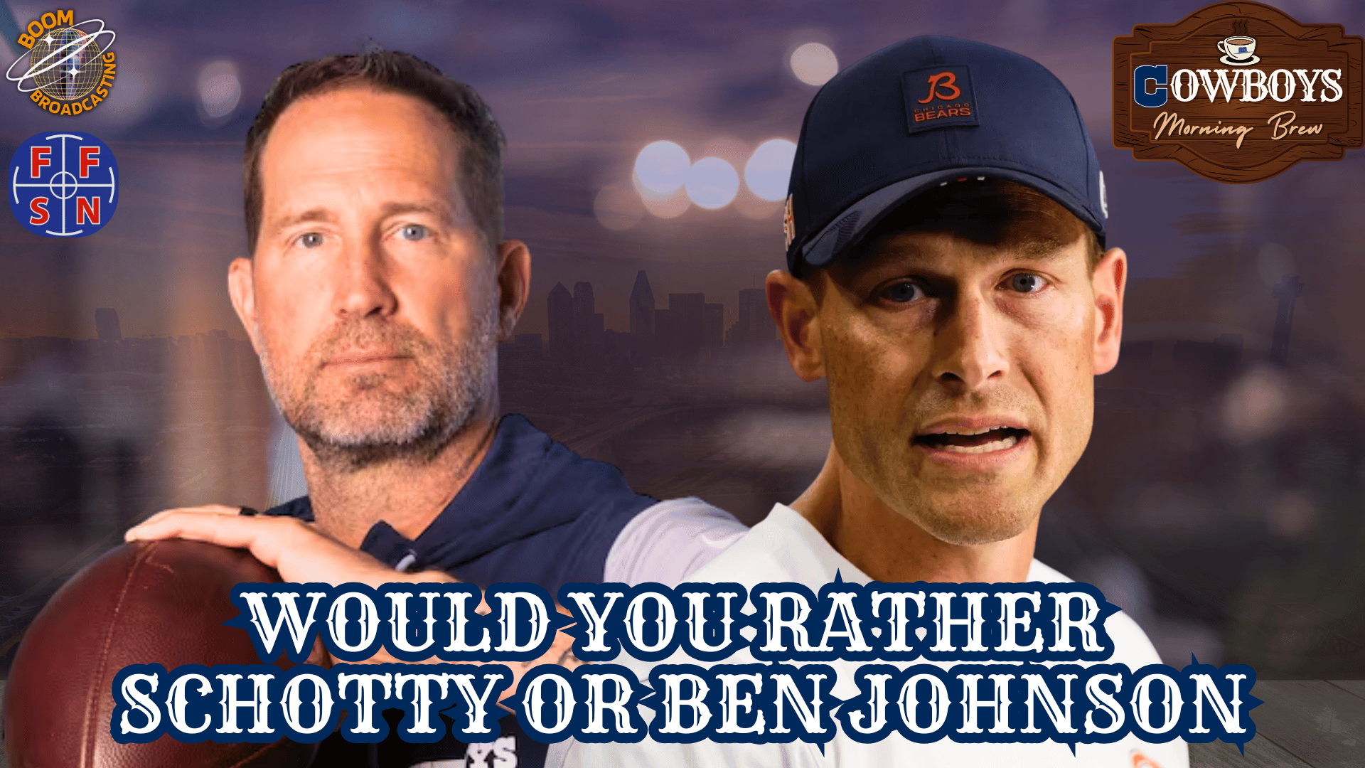 Better Coach: Brian Schottenheimer or Ben Johnson? | Cowboys Morning Brew episode artwork