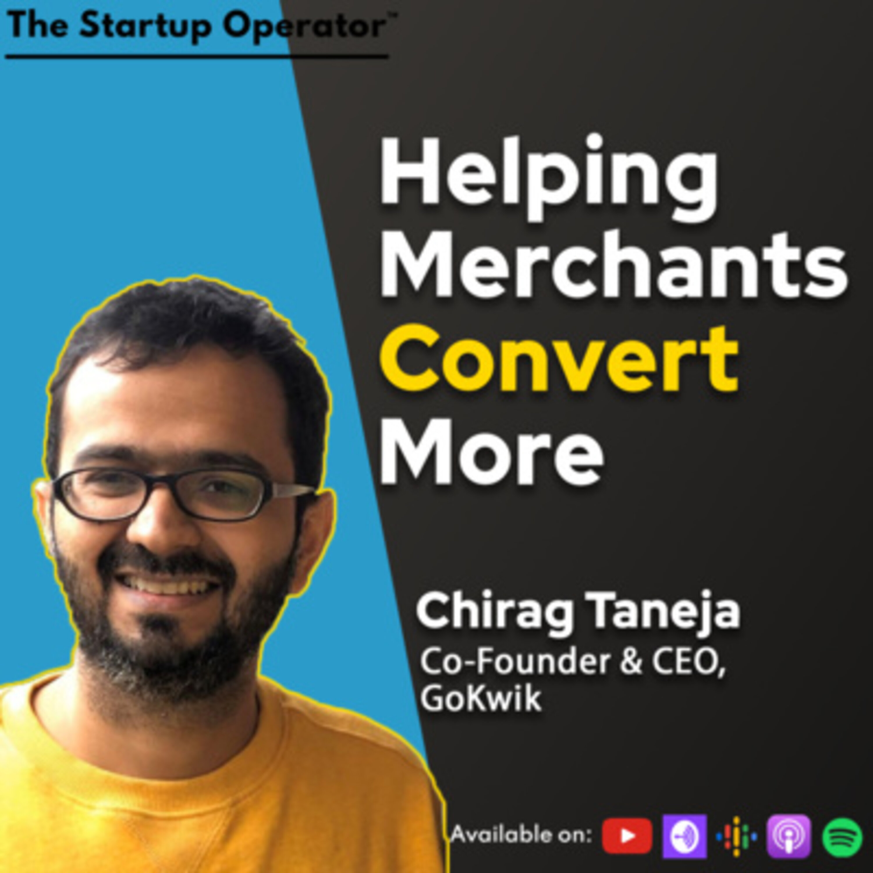 EP 171 : Helping Merchants Convert More - Chirag Taneja (Founder & CEO, GoKwik) | Ecommerce Enablement episode artwork