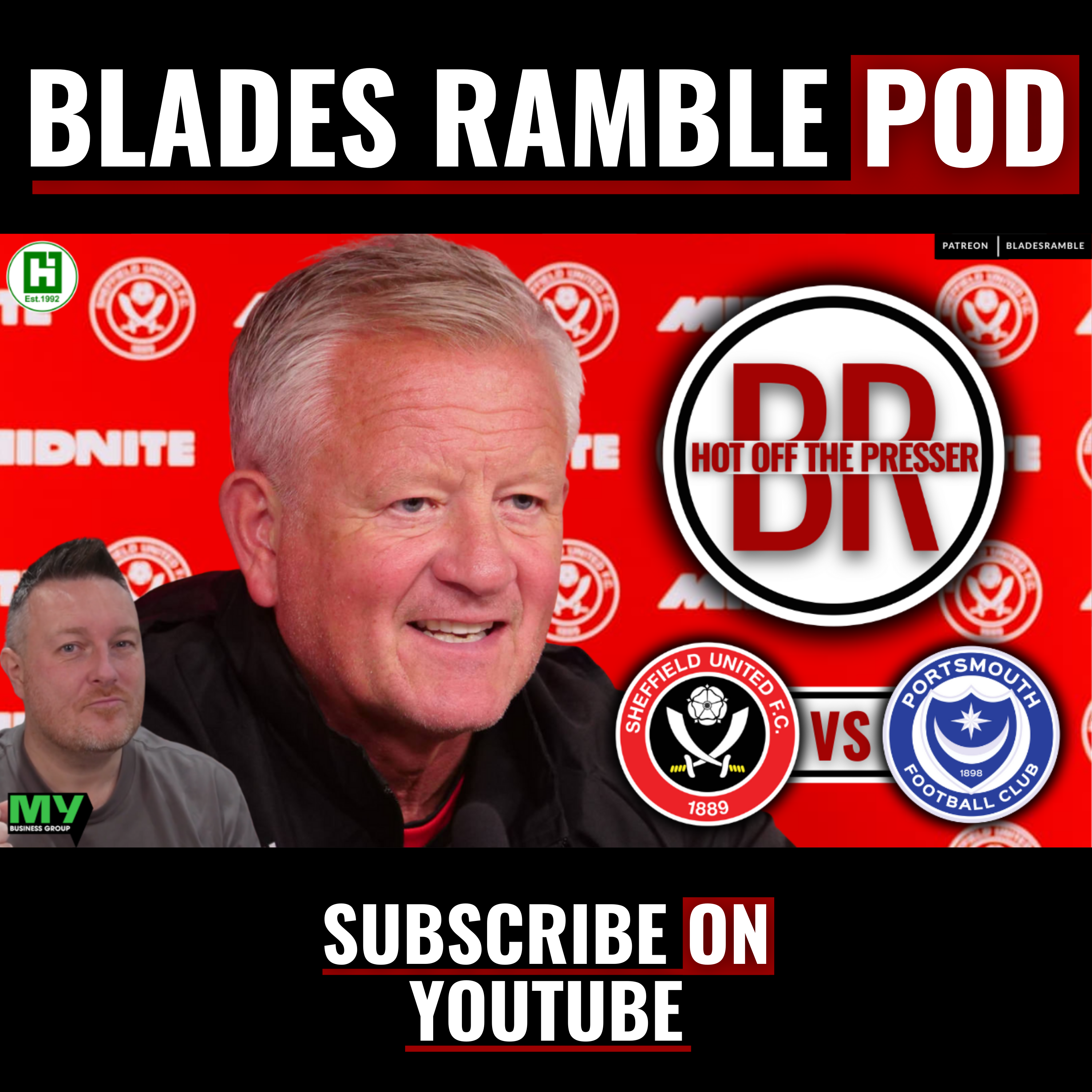 🗞️⚔️ HOT OFF THE PRESSER | SHEFFIELD UNITED vs PORTSMOUTH ⚔️🗞️