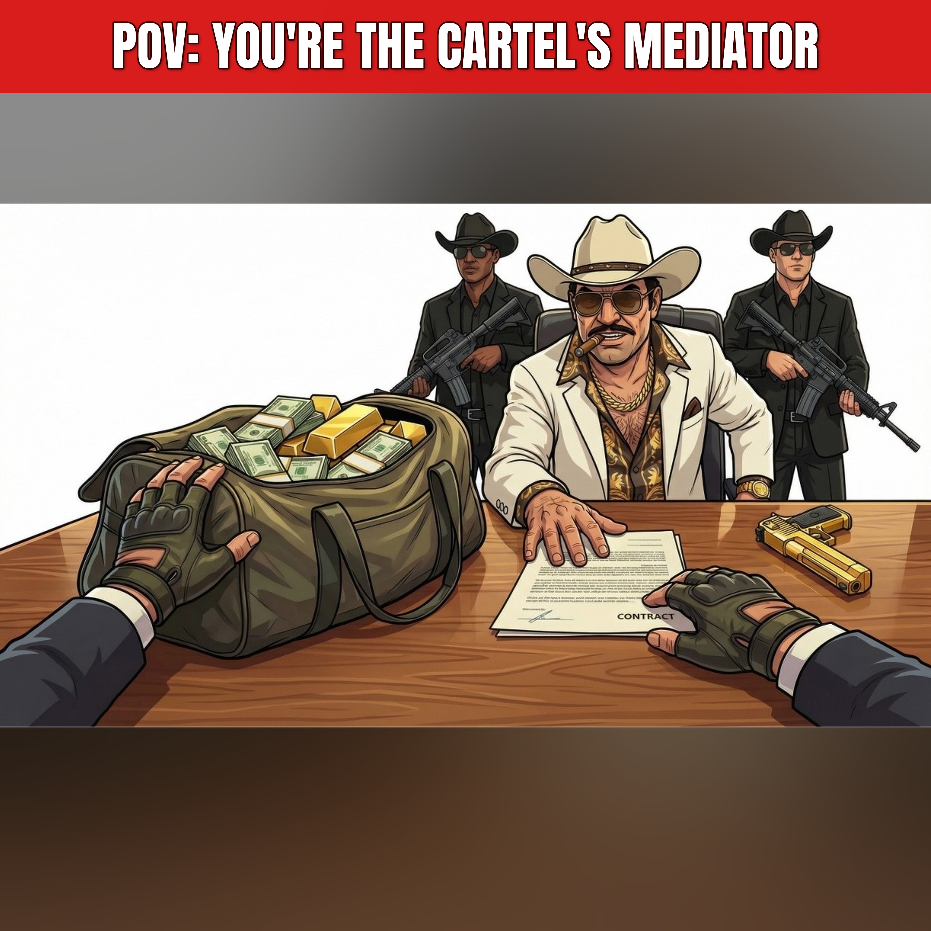 POV: You're the Cartel's Mediator episode artwork