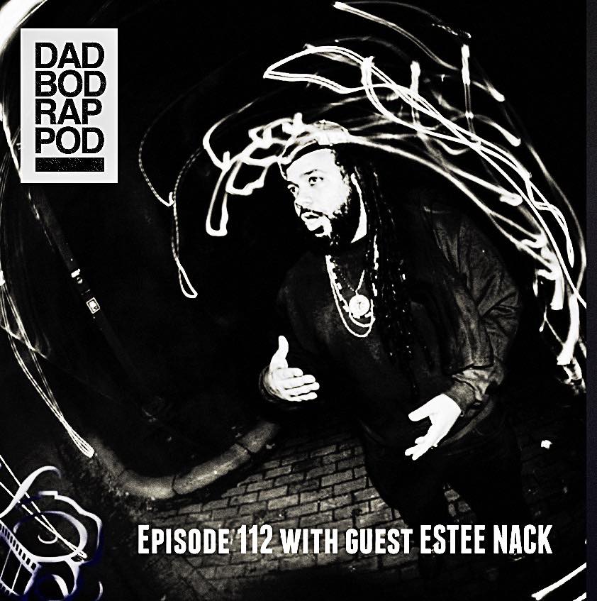 Episode 112 with guests Estee Nack and Spectacular Diagnostics episode artwork