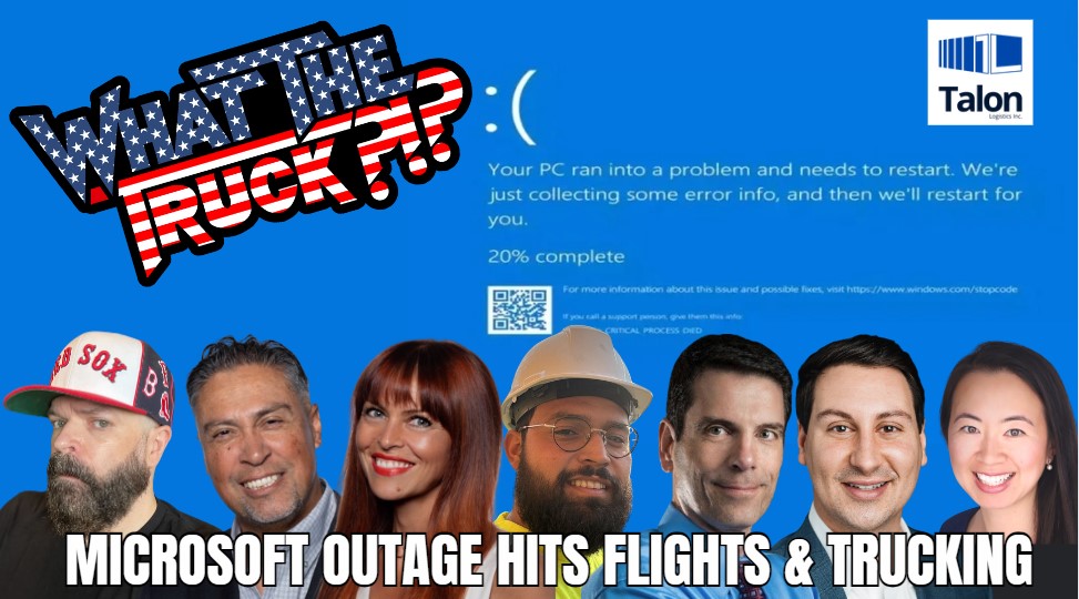 Microsoft and CrowdStrike outage grounds flights, trucking, global trade