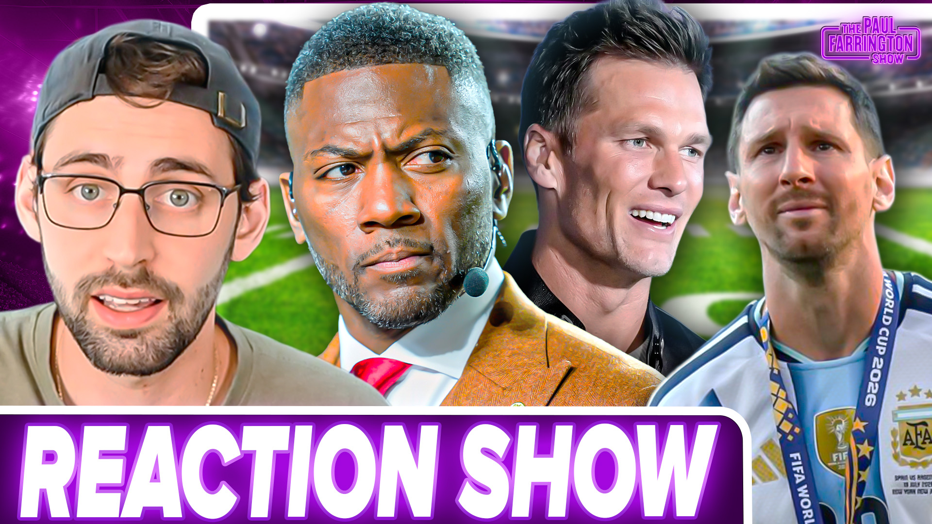 Reaction to Ryan Clark firing, Tom Brady destroying legacy? Spain STIFLES Argentina to win World Cup episode artwork