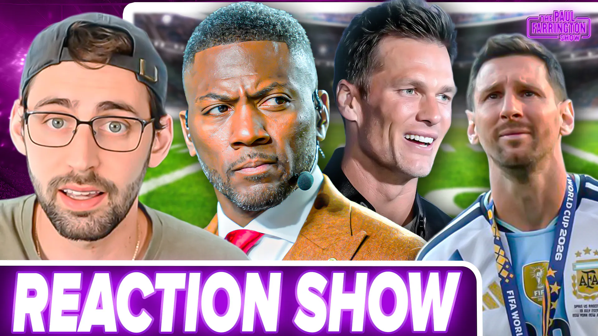 Reaction to Ryan Clark firing, Tom Brady destroying legacy? Spain STIFLES Argentina to win World Cup episode artwork