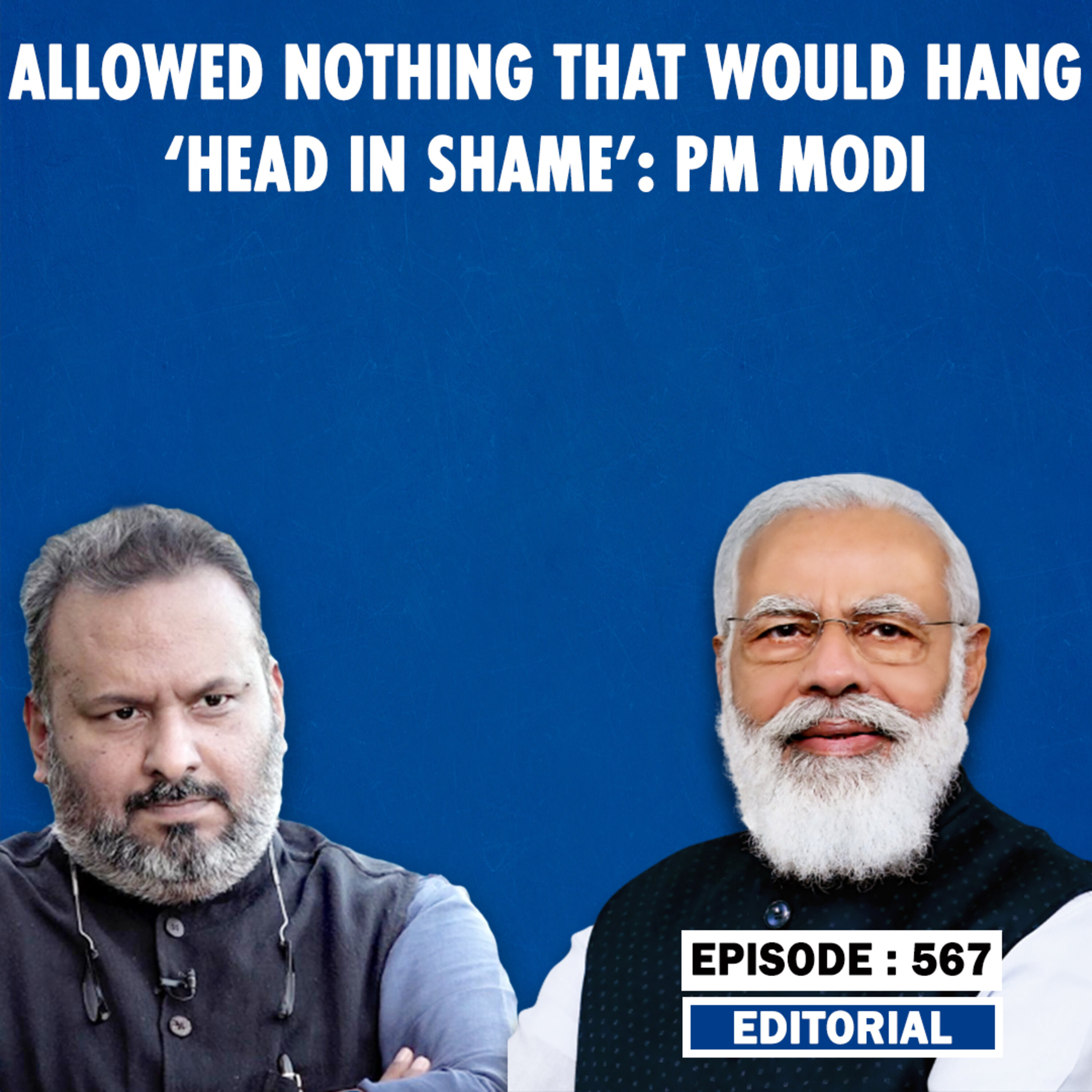 Editorial with Sujit Nair: Allowed nothing that would hang ‘head in shame’: PM Modi episode artwork