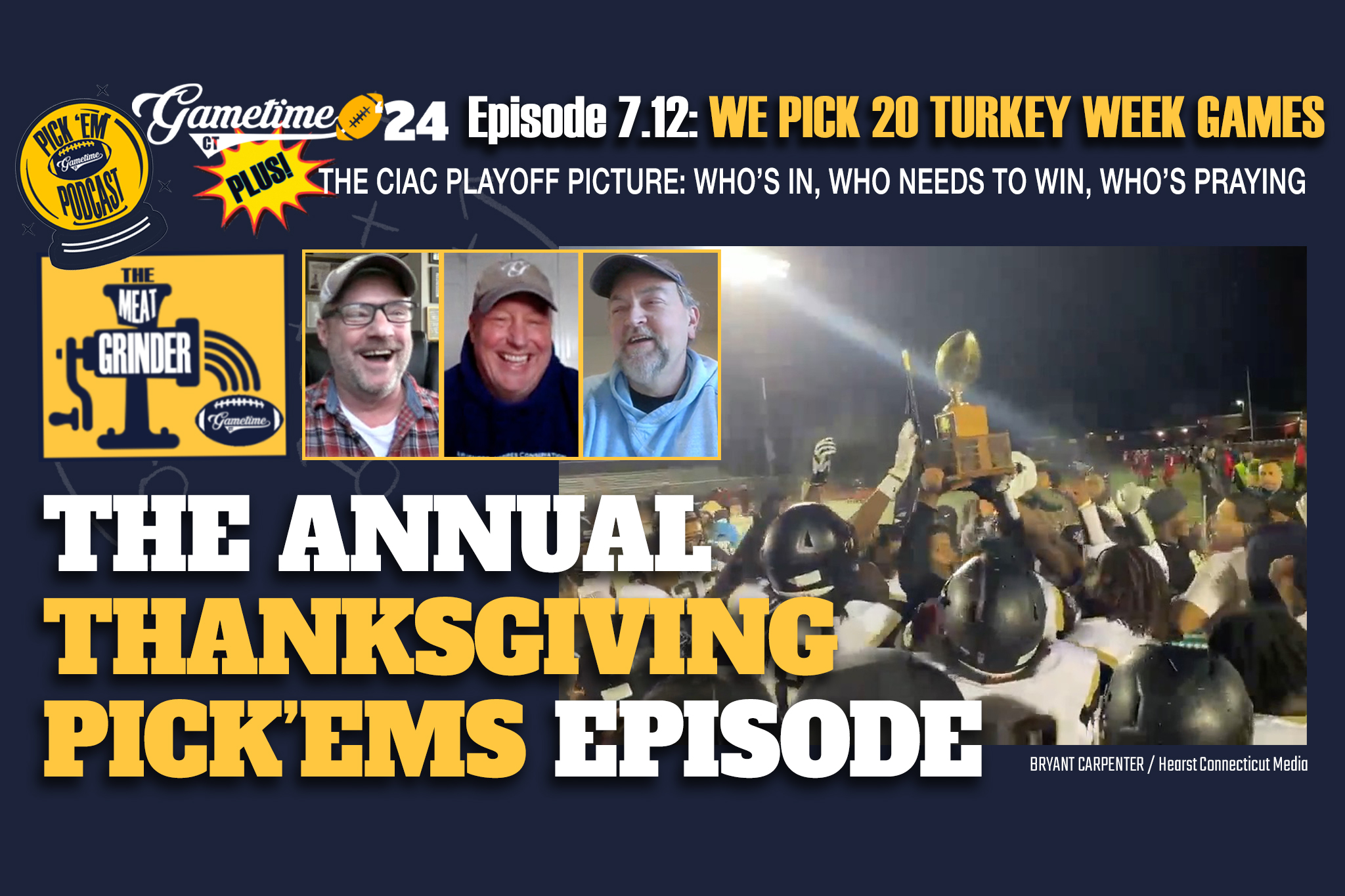 It's the Annual Thanksgiving Week Pick'ems Show! | The Meat Grinder (S7 E12)