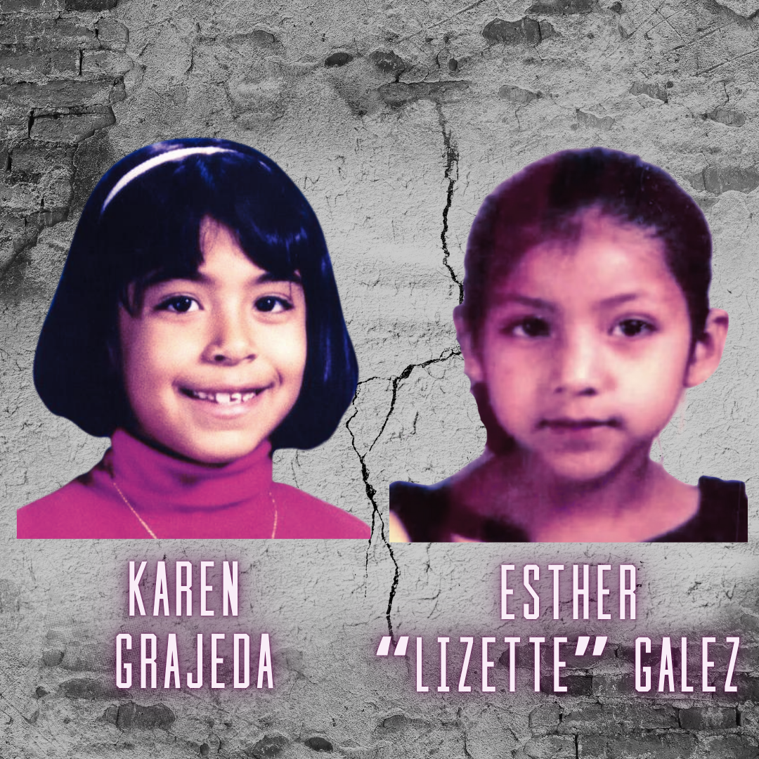 Esther “Lizette” Galez and Karen Grajeda