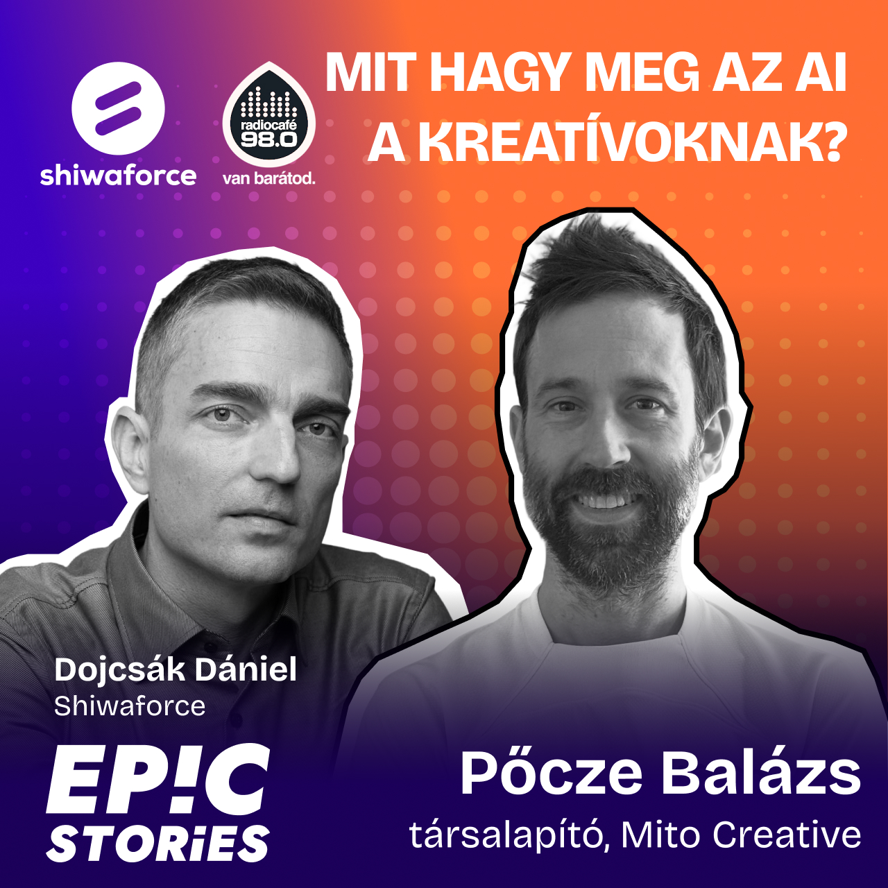 Pőcze Balázs (társalapító és kreatívigazgató, Mito Creative): Mit hagy meg az AI a kreatív szakembereknek?