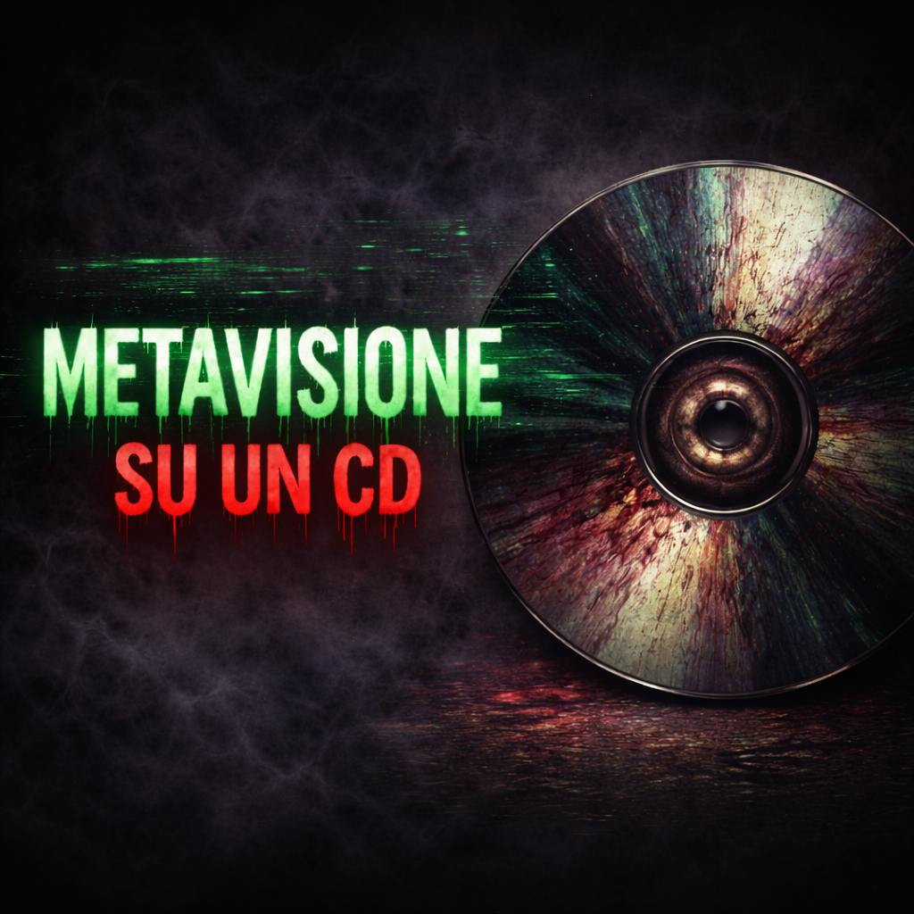 Esperimento paranormale di metavisione su un CD Esperimento paranormale di metavisione su un CD