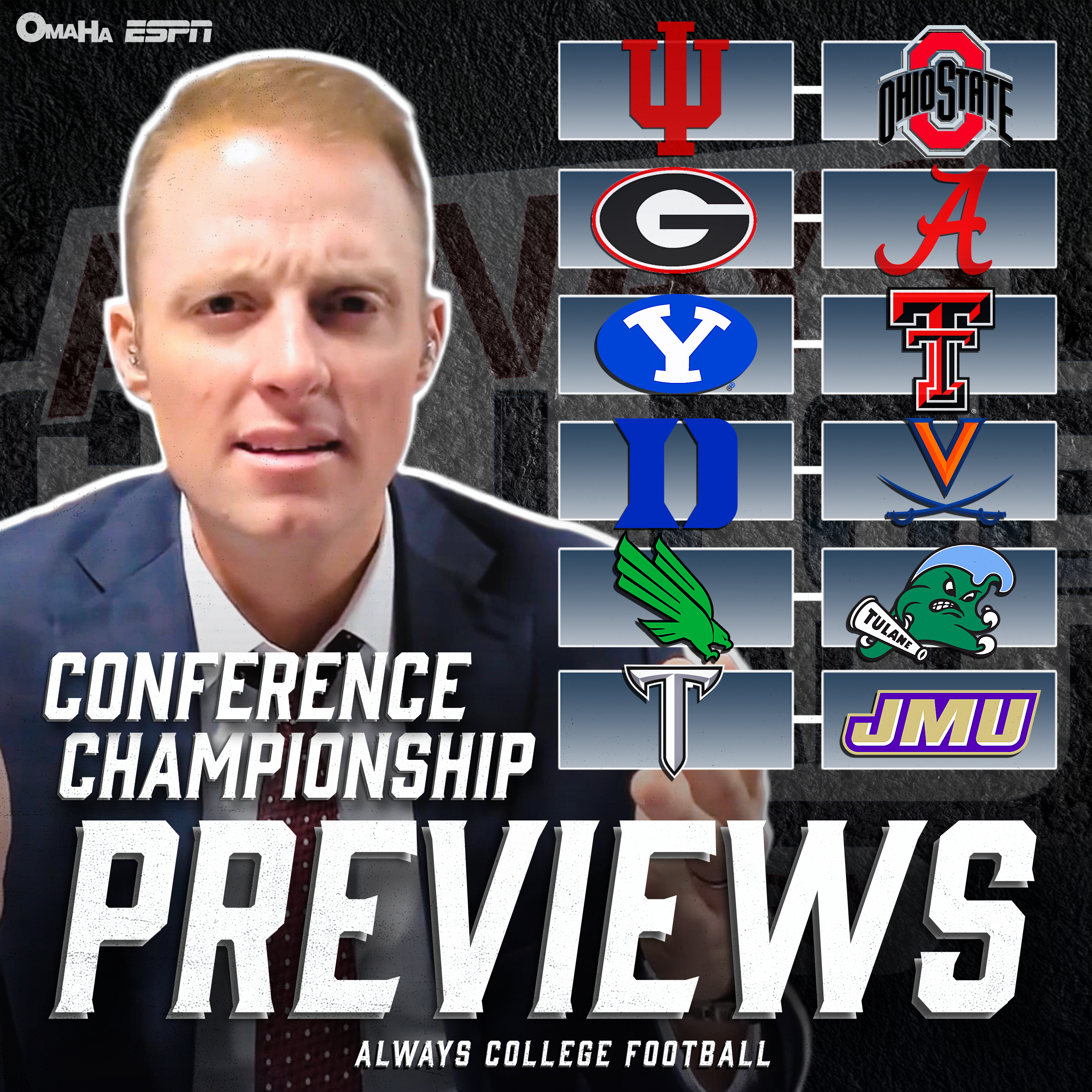 Always College Football: Greg McElroy’s Conference Championship previews