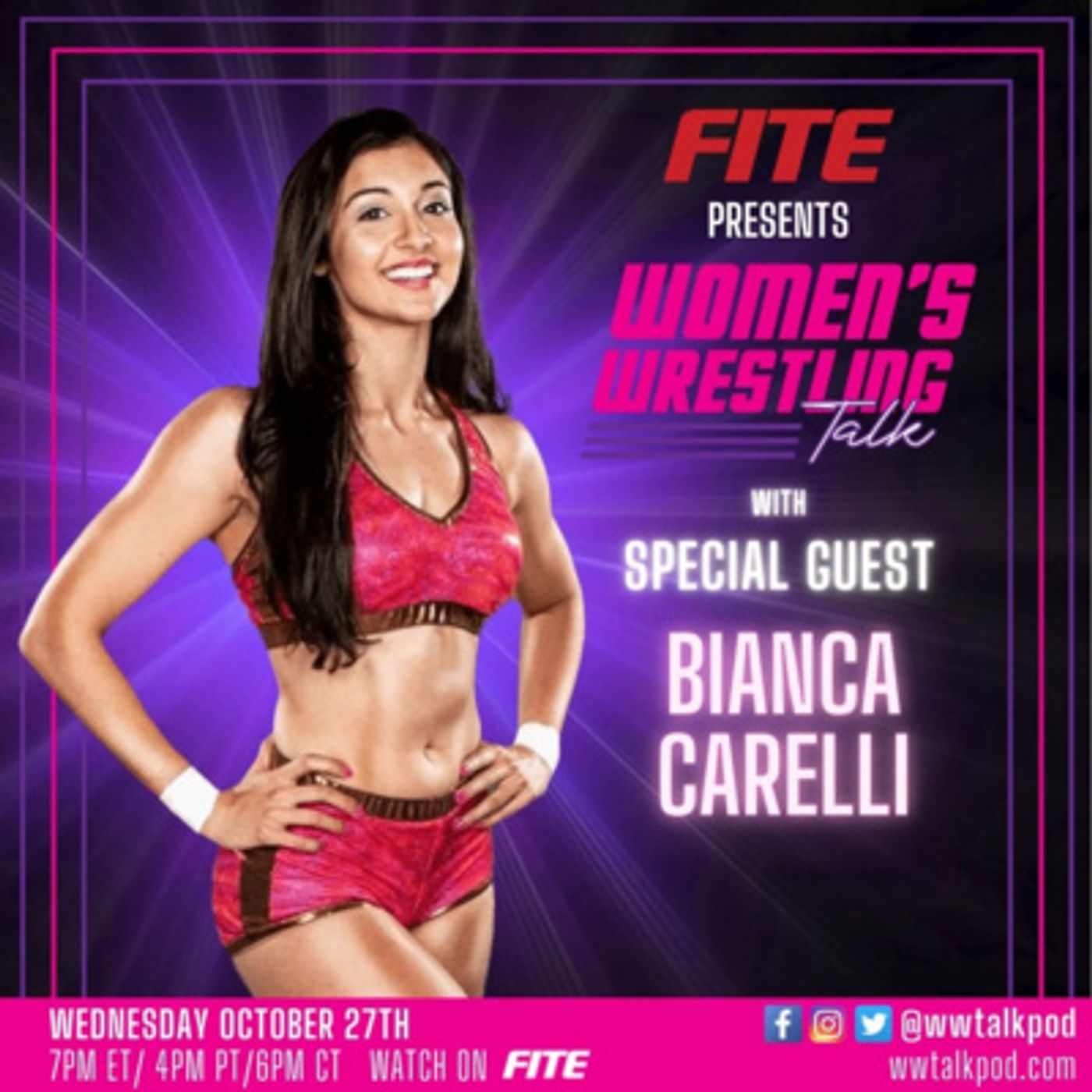 Bianca Carelli Talks About What She Learned At NWA’s Empowerrr & the best advice her father wrestler Santino Marella gave her | WWT Interviews episode artwork
