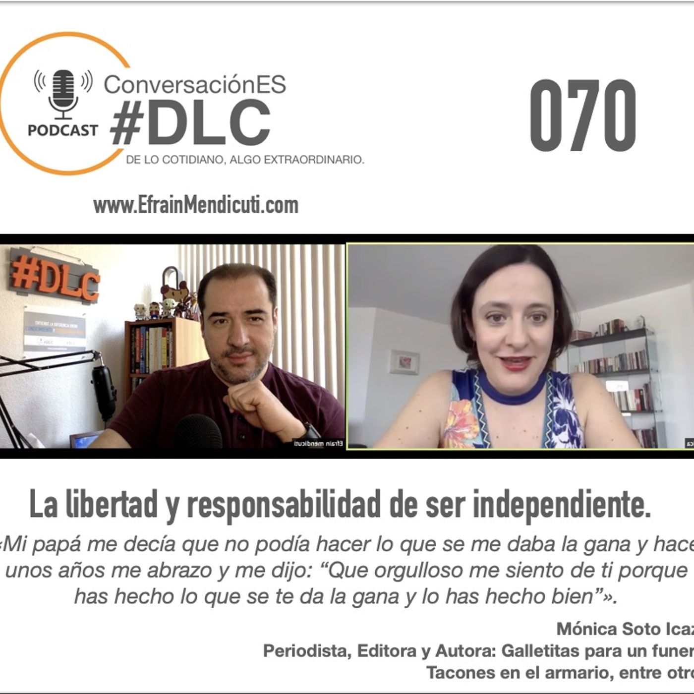 EntreMentorES #DLC 070 con Mónica Soto Icaza episode artwork