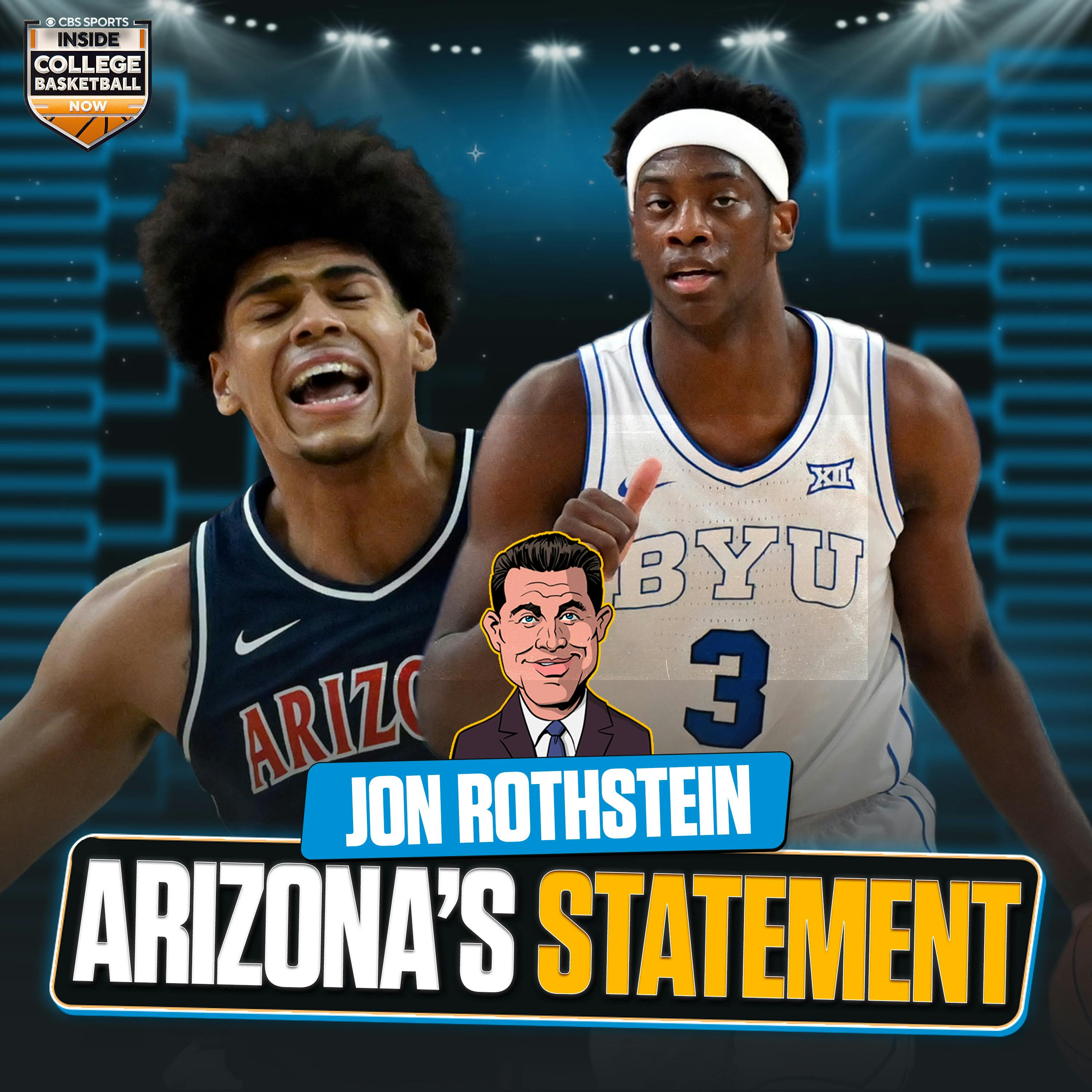 Koa Peat & Arizona make a STATEMENT + BYU vs. Nova & Duke vs. Texas feels like a Round of 32 game