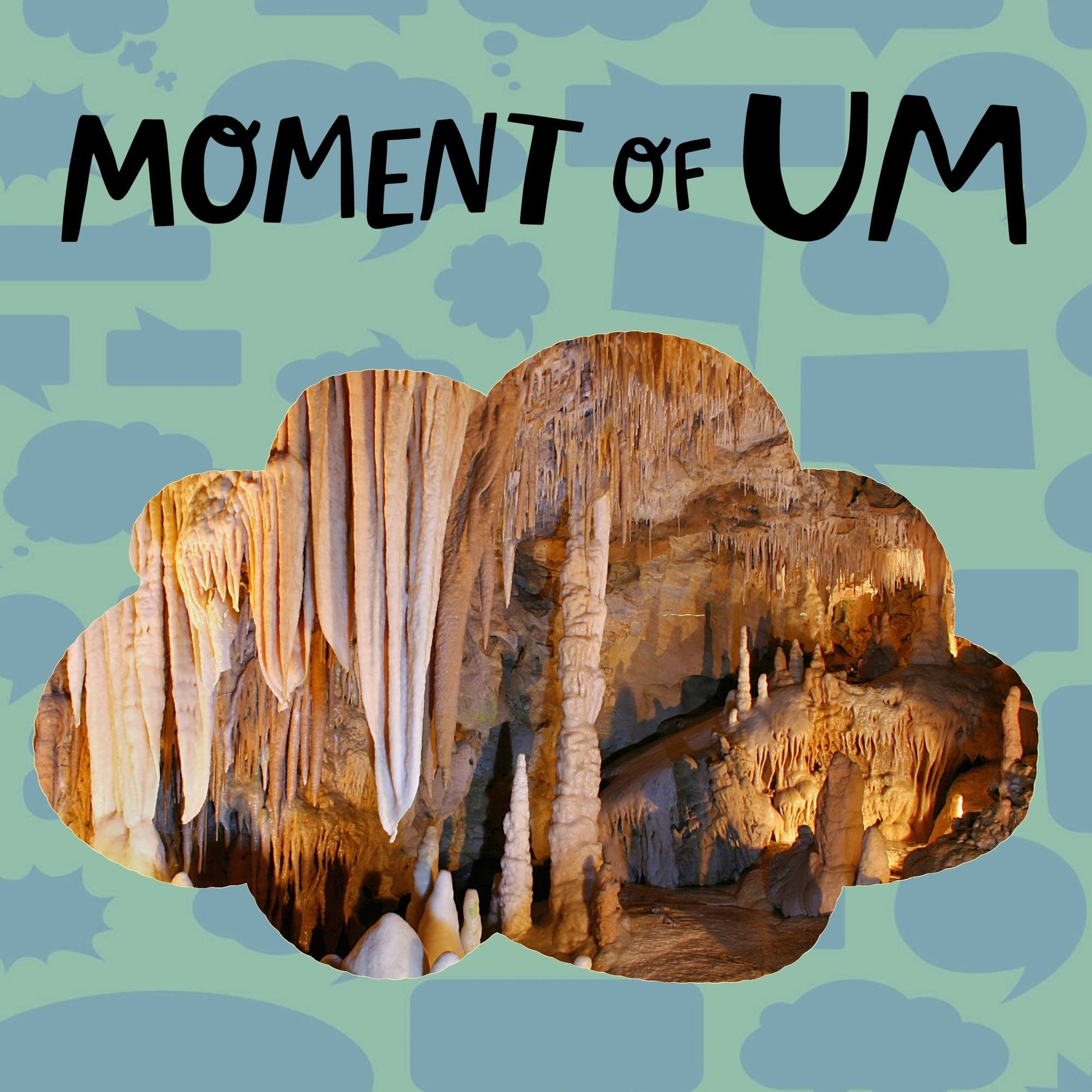 How do minerals form in caves?