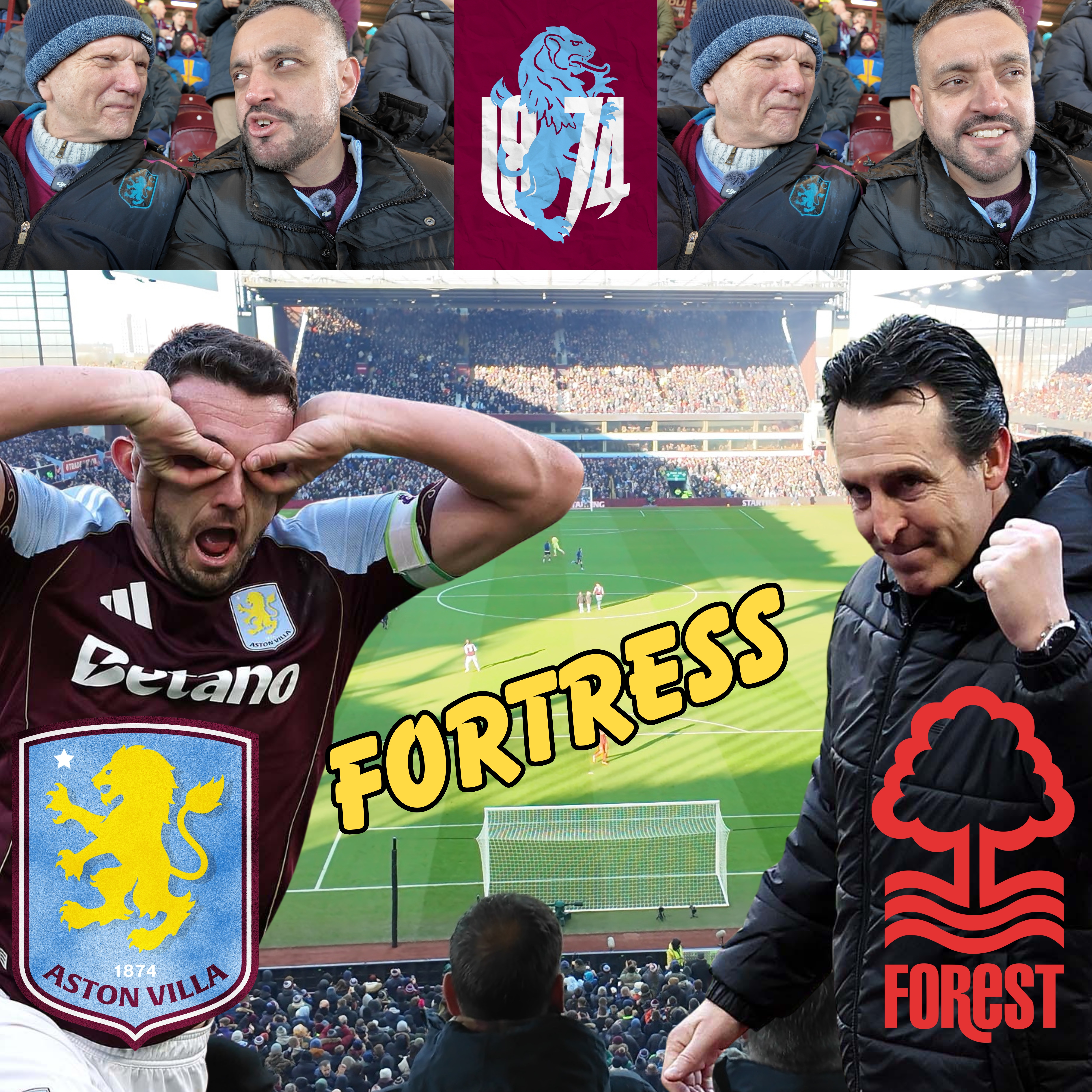 Villa Park Is a FORTRESS 🏰 💪 | Aston Villa 3-1 Forest | Matchday Vlog