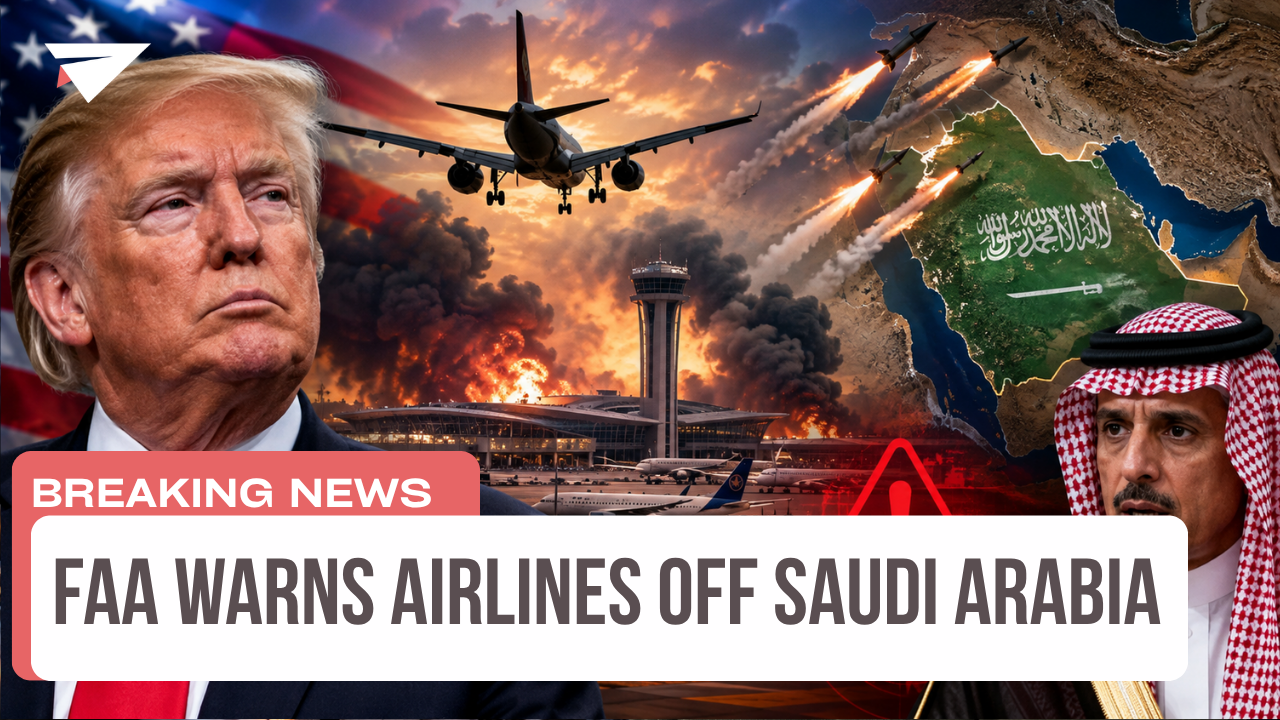 FAA Warns Airlines Off Saudi Arabia, Breaking News