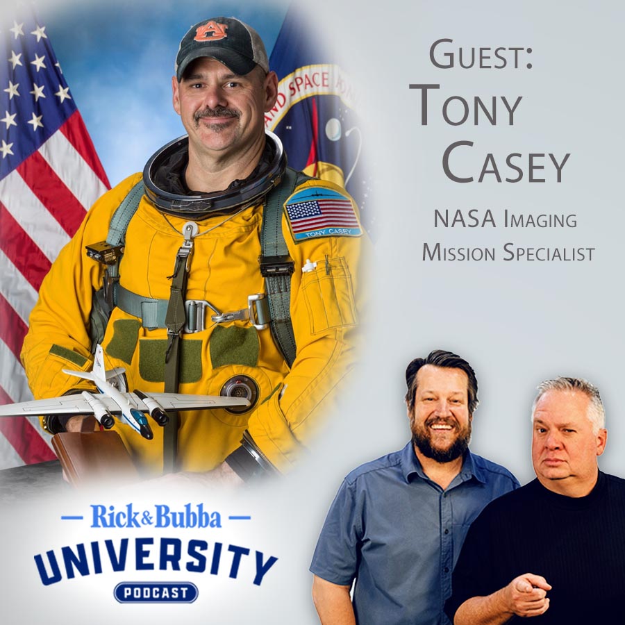 Ep 199 | Staying Calm at 60,000 Feet | Tony Casey | Rick & Bubba University