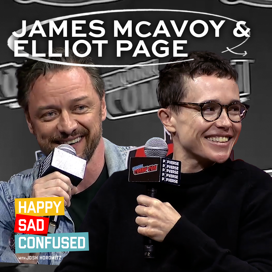 James McAvoy & Elliot Page