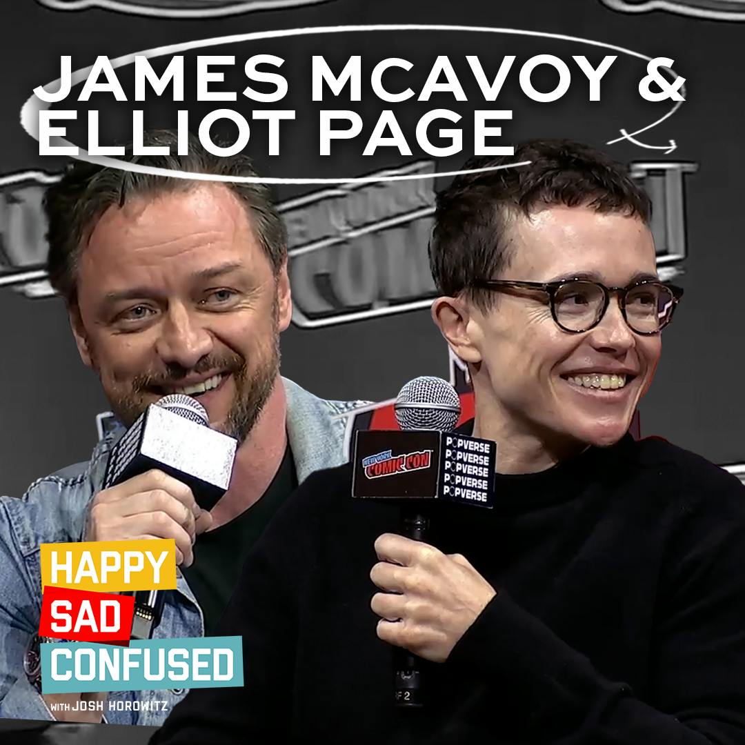 James McAvoy & Elliot Page James McAvoy & Elliot Page