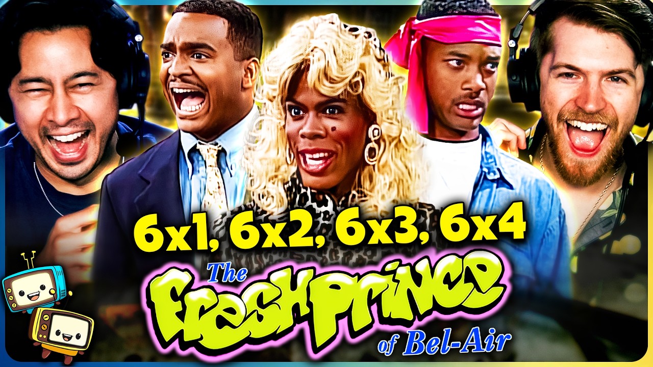 THE FRESH PRINCE OF BEL-AIR (1994) 6x1, 6x2, 6x3, & 6x4 Reaction! | Will Smith w/ Jaby Koay episode artwork