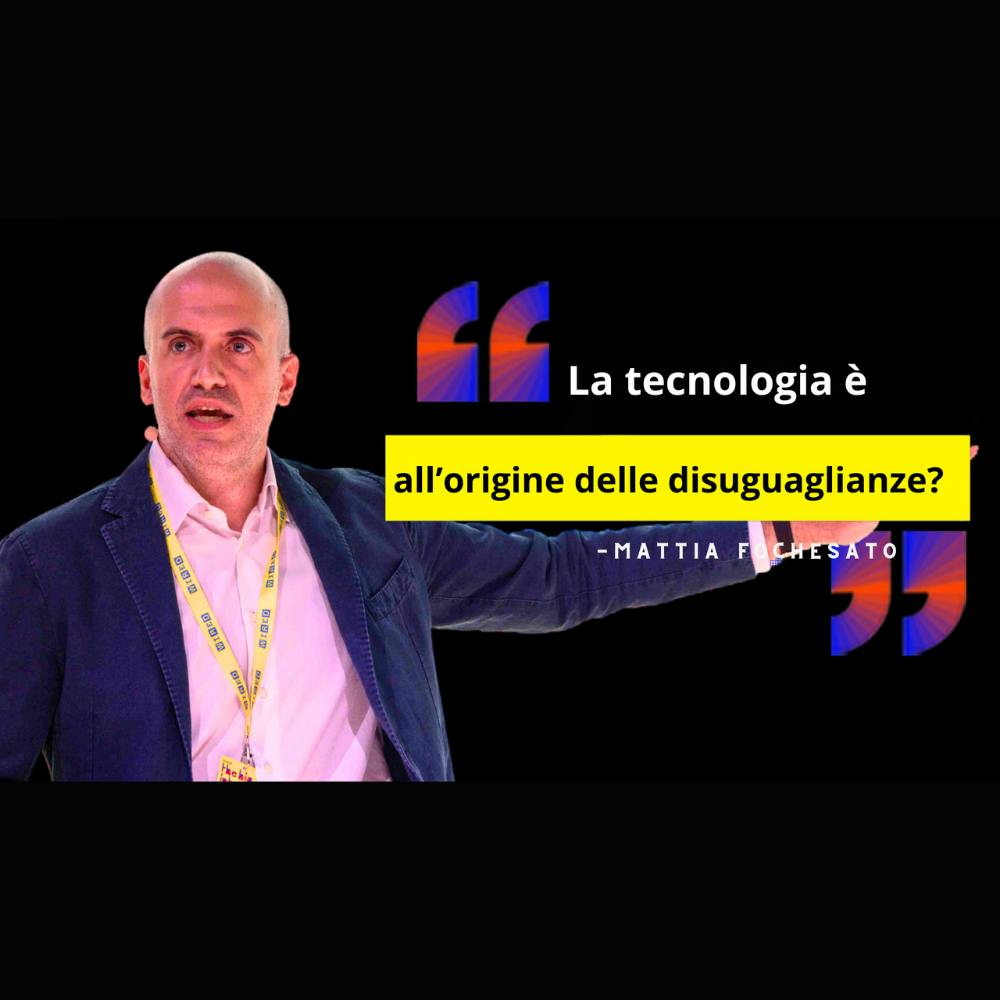 Dritti al punto: è la tecnologia che crea le disuguaglianze, con Mattia Fochesato Dritti al punto: è la tecnologia che crea le disuguaglianze, con Mattia Fochesato