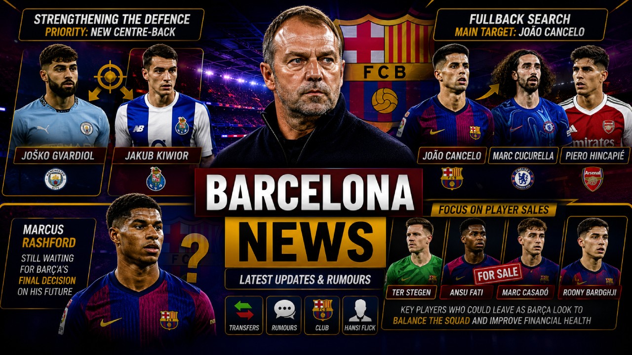 Flick WANTS New CB💣| Deco IN TALKS For Cucurella🚨| Rashford Signing HOPE🙏| Player Sale PRIORITY⛔ episode artwork