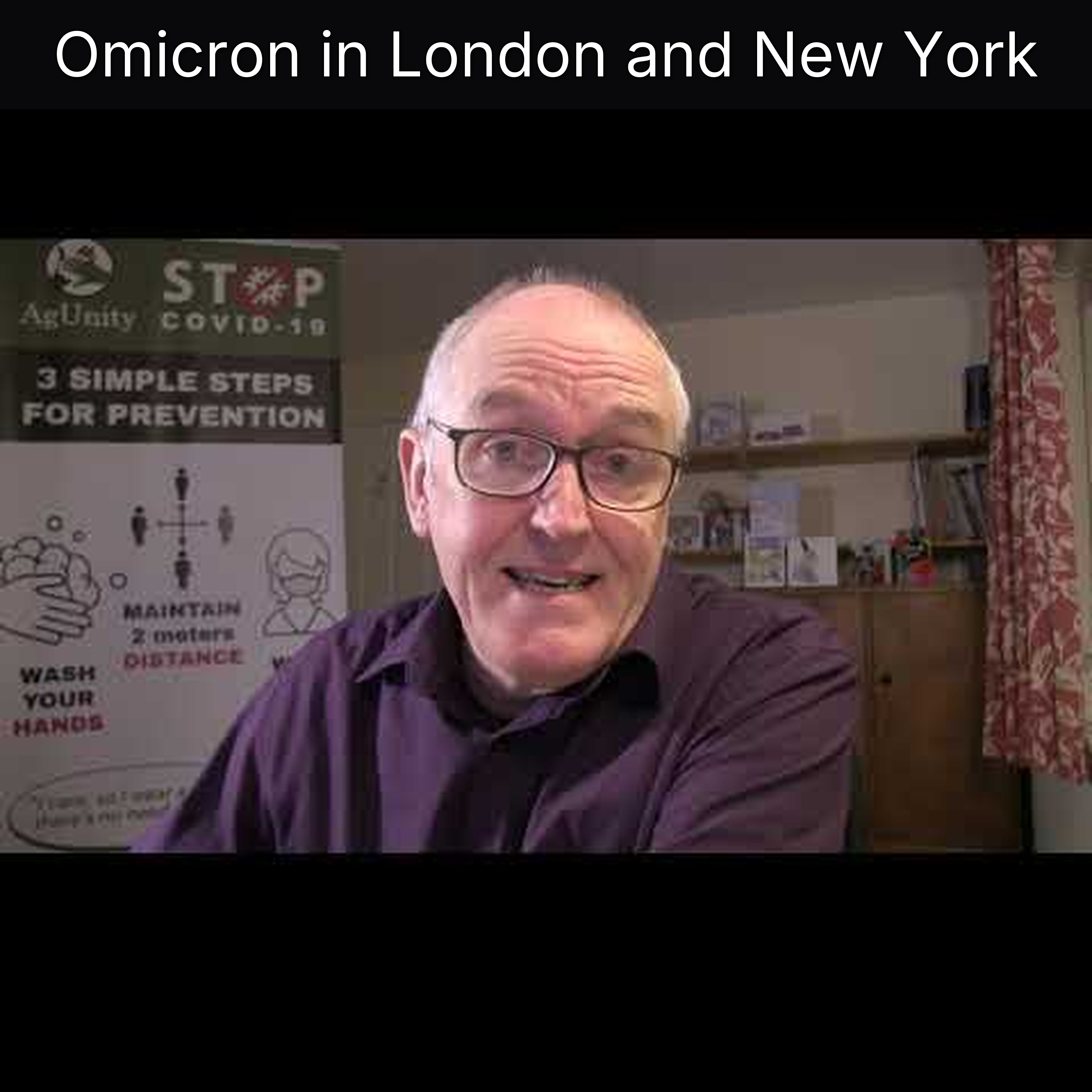 Omicron in London and New York episode artwork