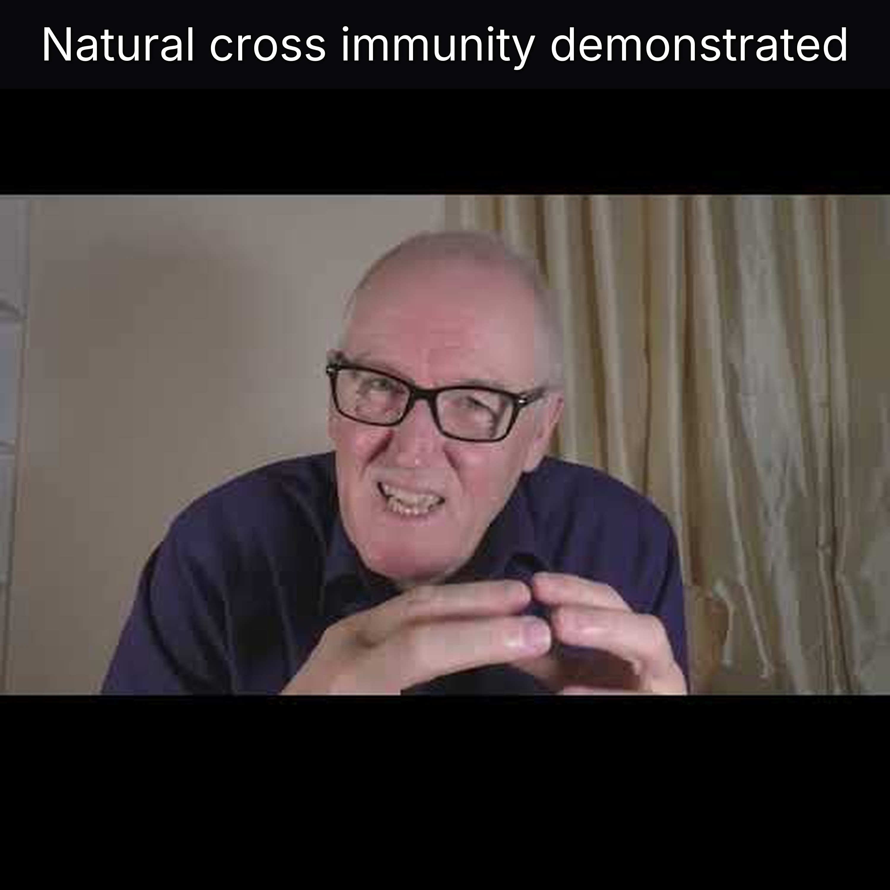 Natural cross immunity demonstrated episode artwork