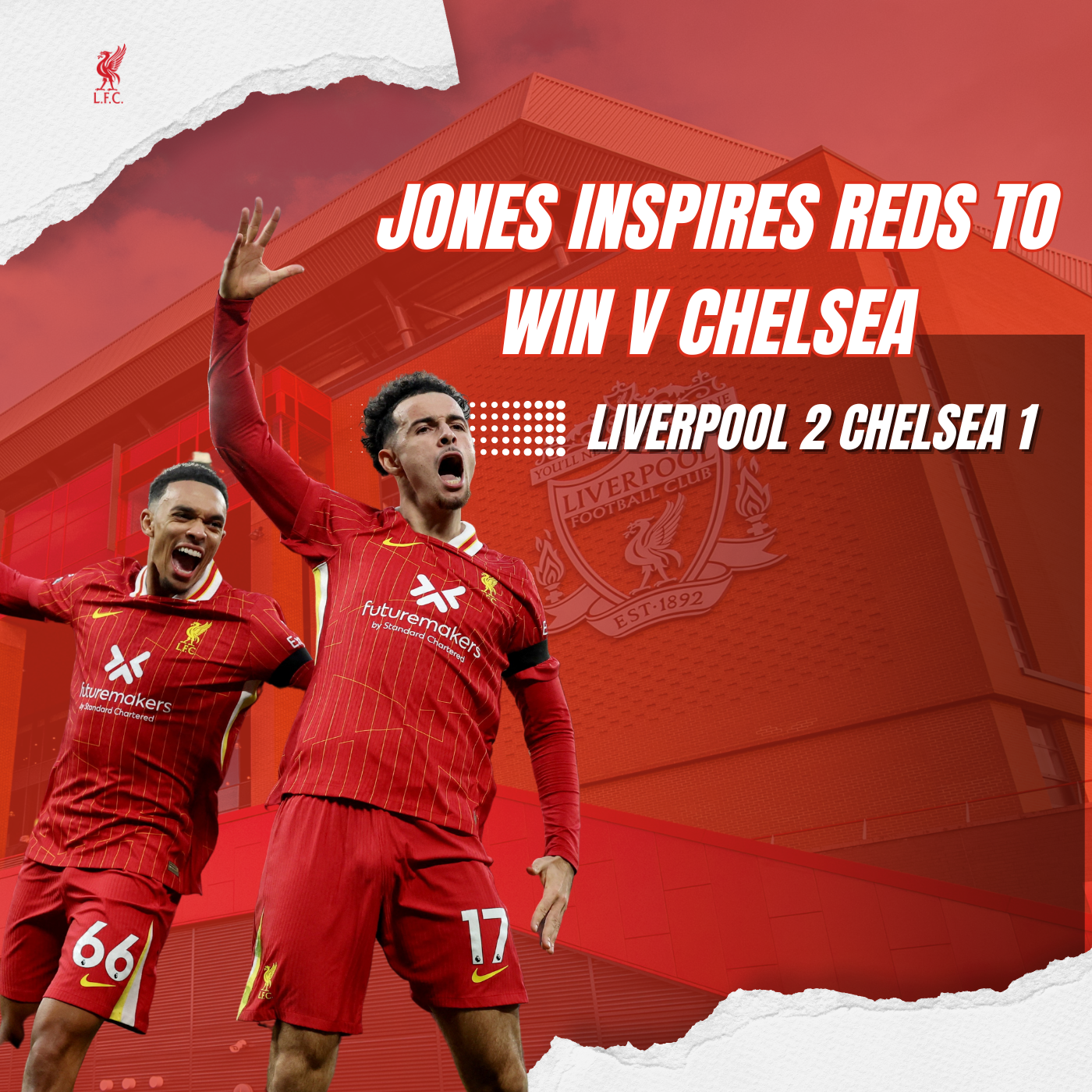 Jones Inspires Reds To Win | Liverpool 2 Chelsea 1 episode artwork