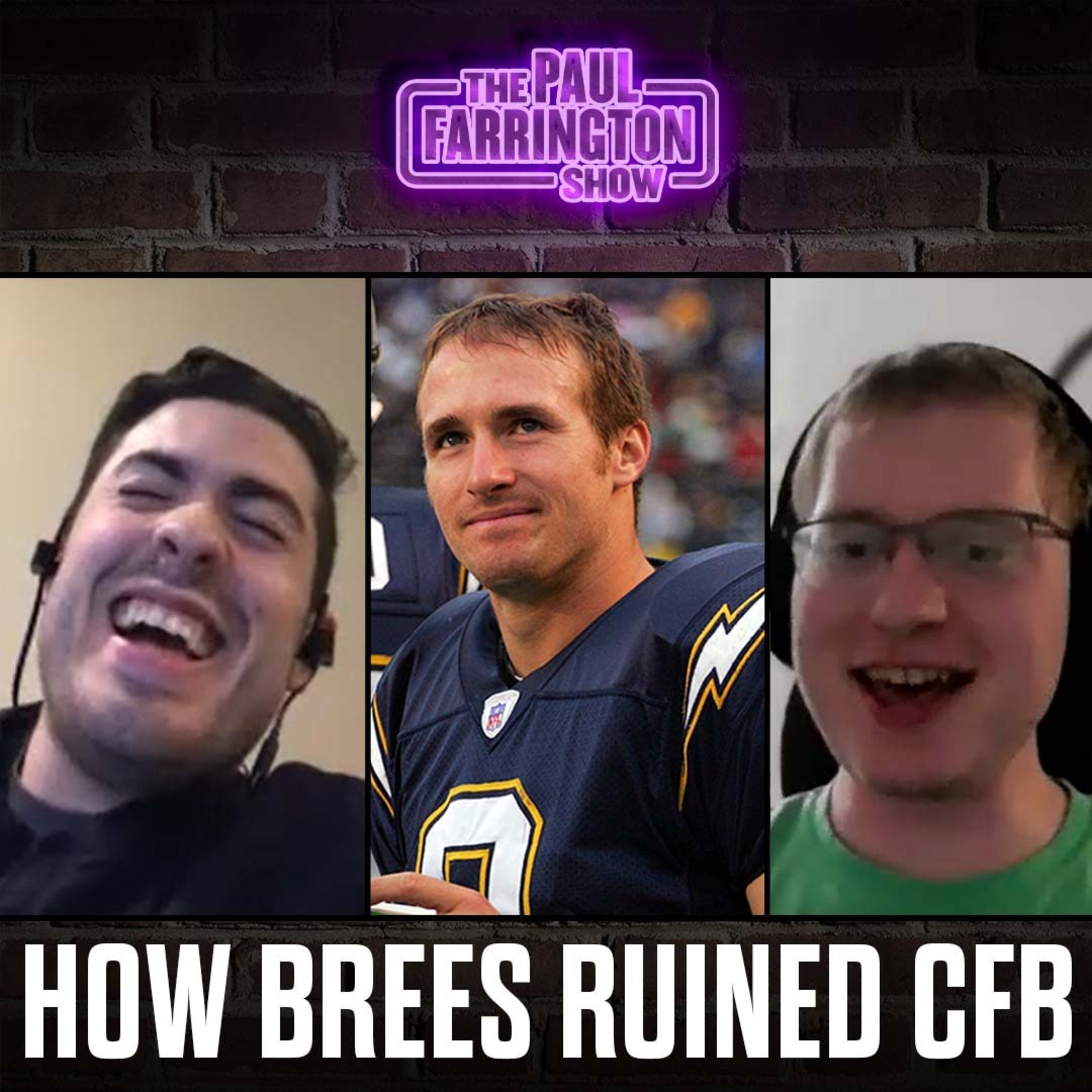 How Drew Brees ruined college football, a driveway ended Larry Bird's career, and "Degenerate Bets" episode artwork