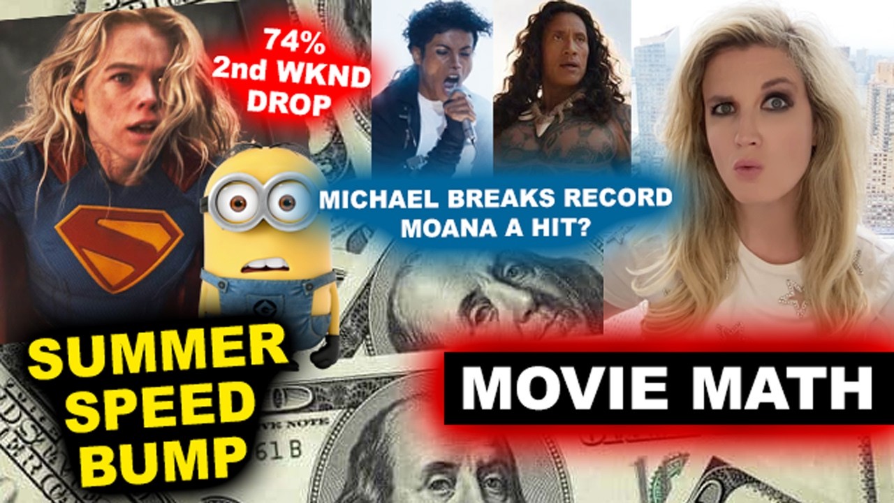 2026 Box Office - Supergirl 2nd Weekend Drop 74%, James Gunn Contract in Trouble?! Moana Tracking
