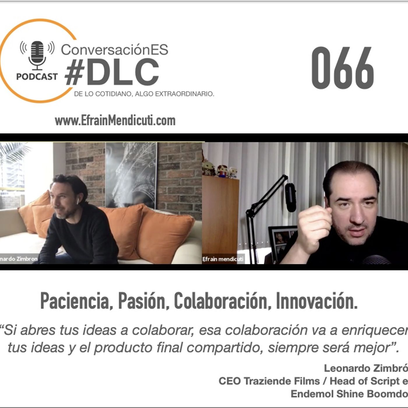 EntreMentorES #DLC 066 con Leo Zimbron episode artwork