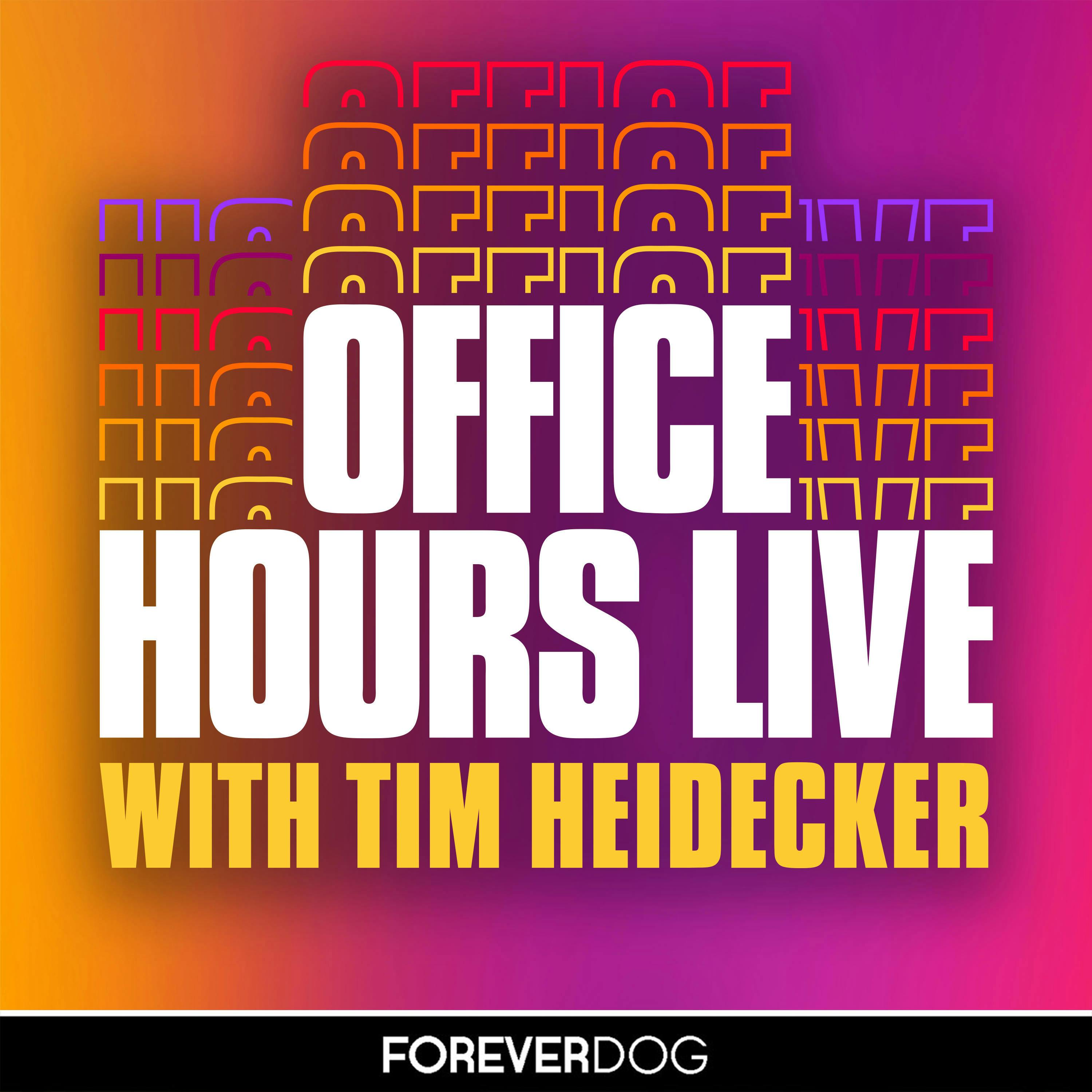 Office Hours Live with Tim Heidecker podcast show image