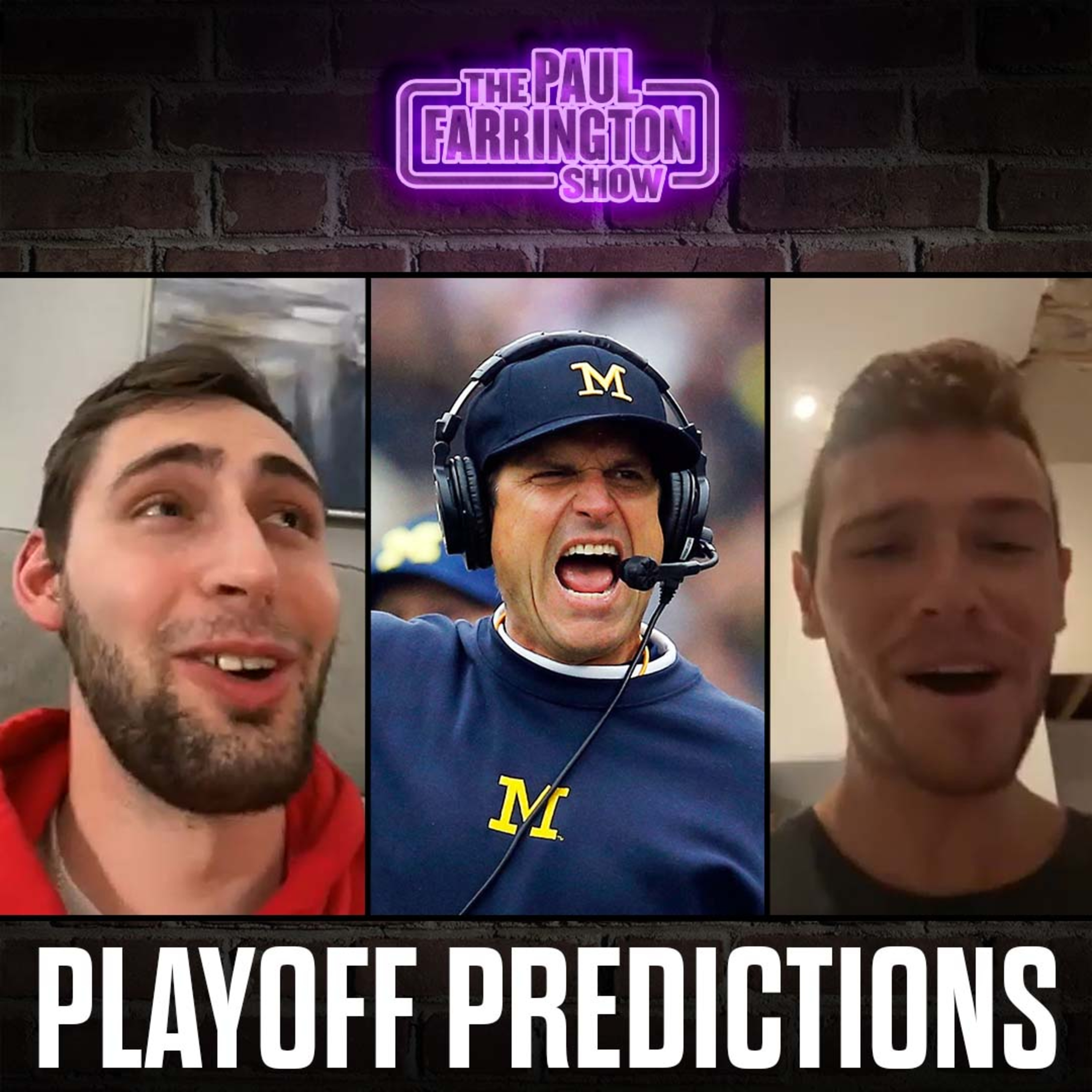 CFP: Surprising playoff predictions and a big time wager made live! episode artwork