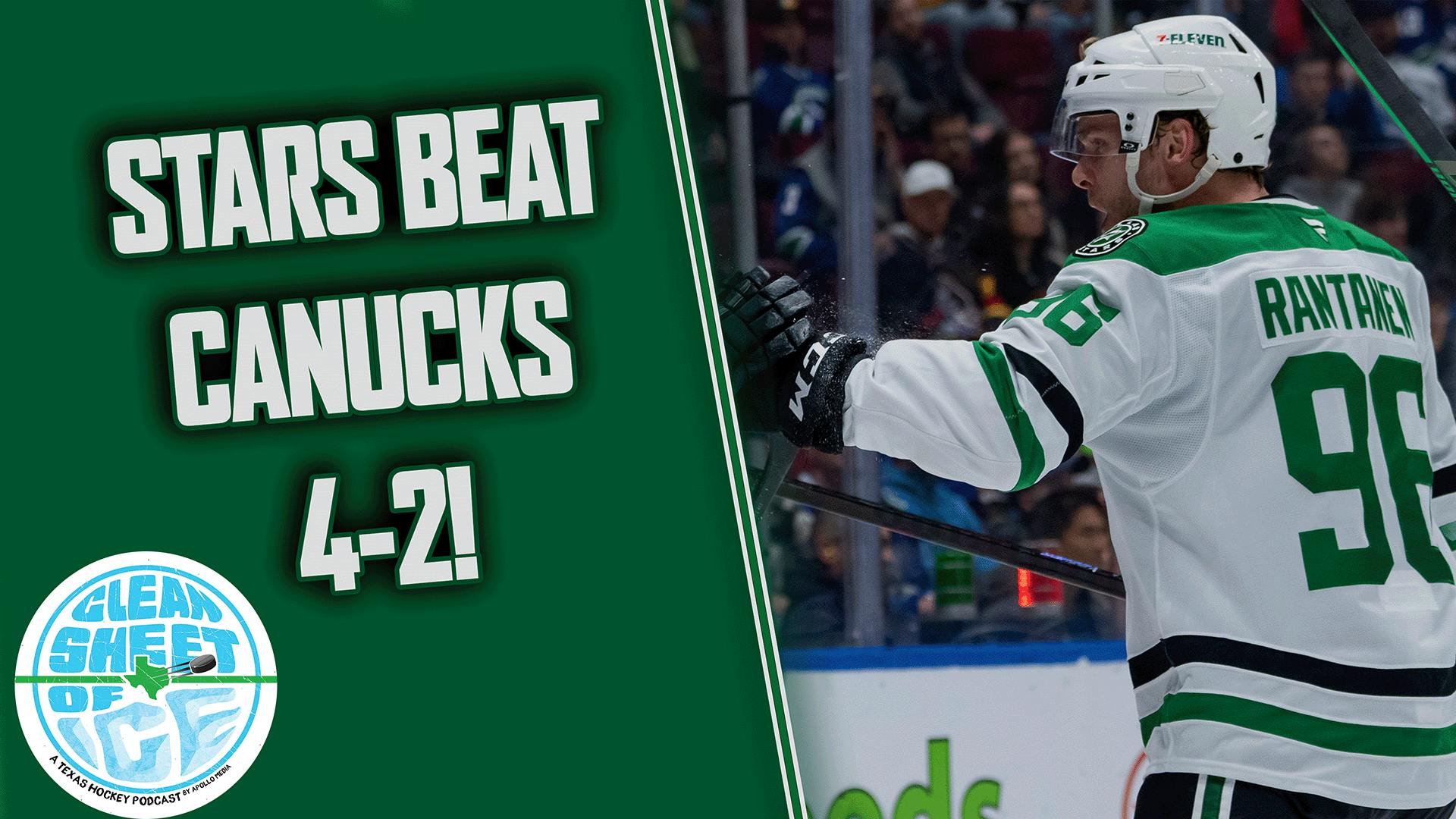 Mikko Rantanen's Goal Of The Year As The Stars Beat the Canucks 4-2! Mikko Rantanen's Goal Of The Year As The Stars Beat the Canucks 4-2!