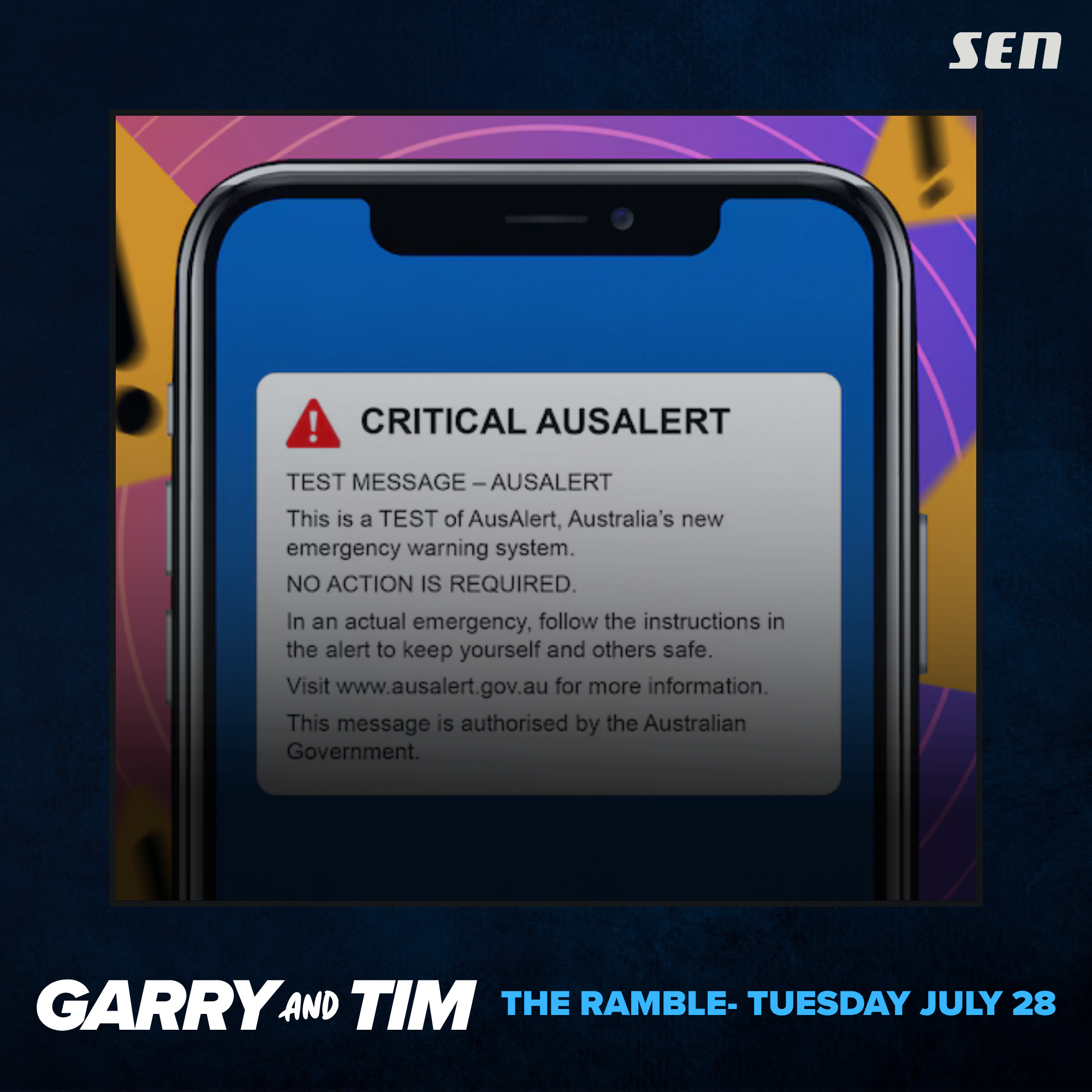 The Ramble - Tuesday, July 28th
