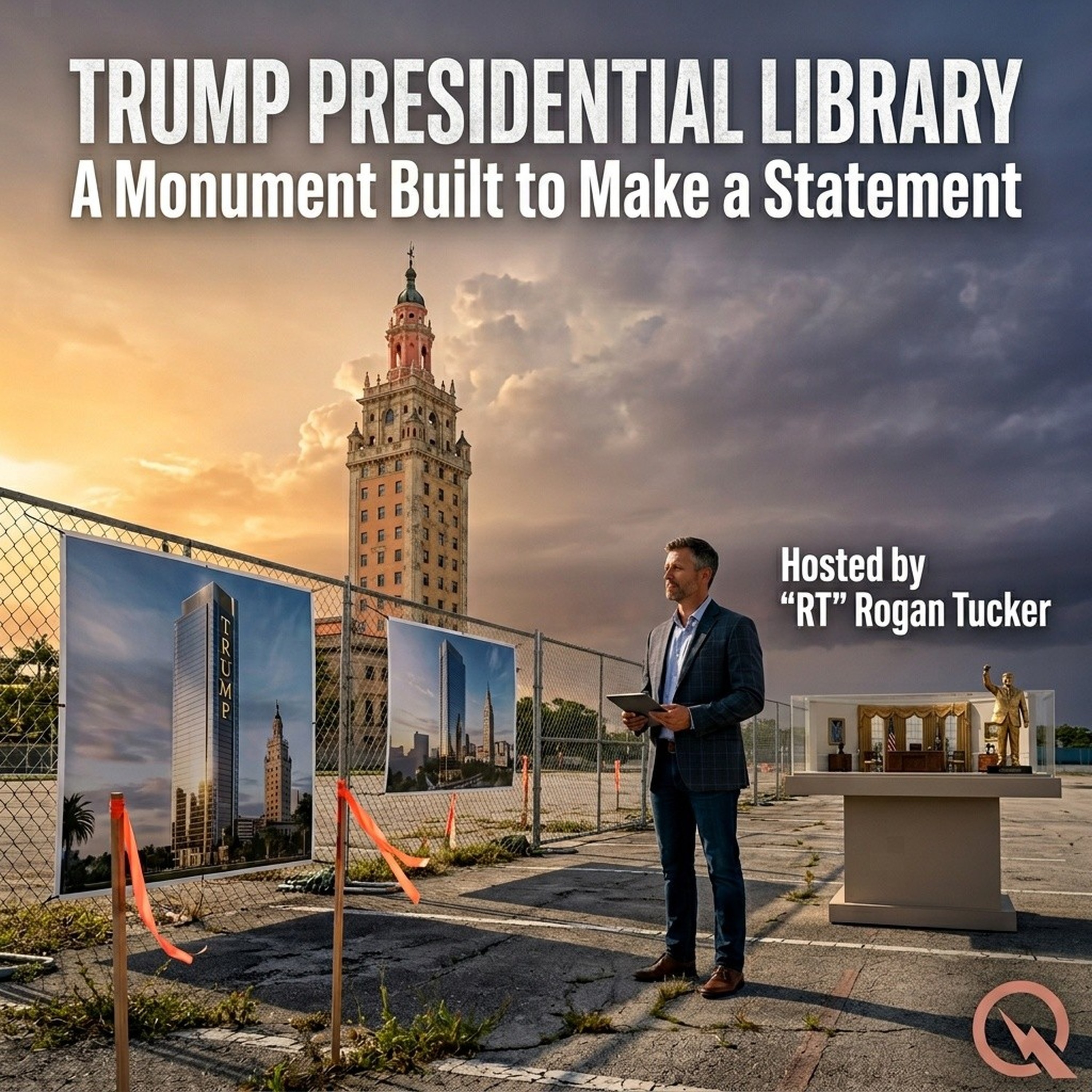 Trump Presidential Library podcast artwork