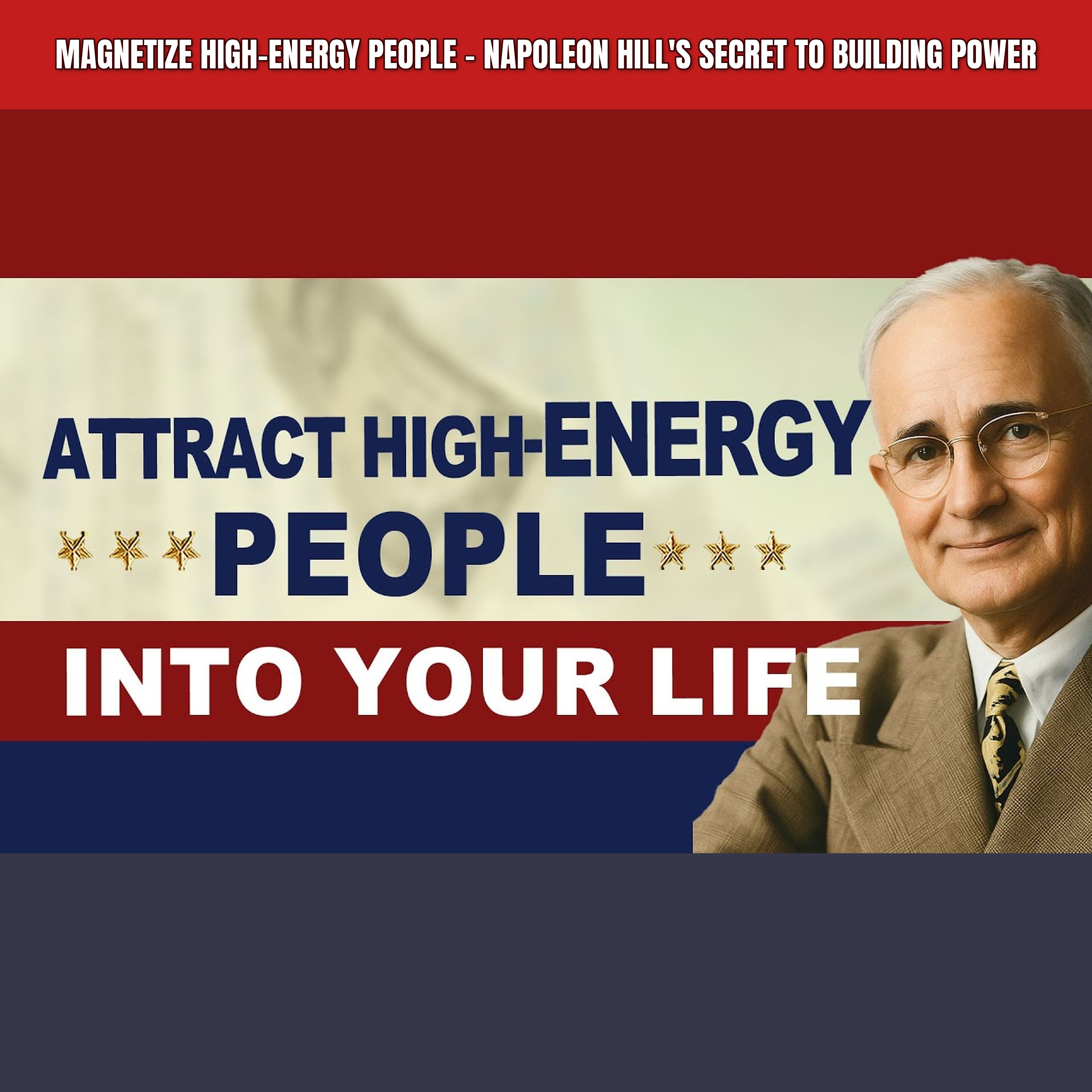 Magnetize High-Energy People – Napoleon Hill's Secret to Building Power episode artwork