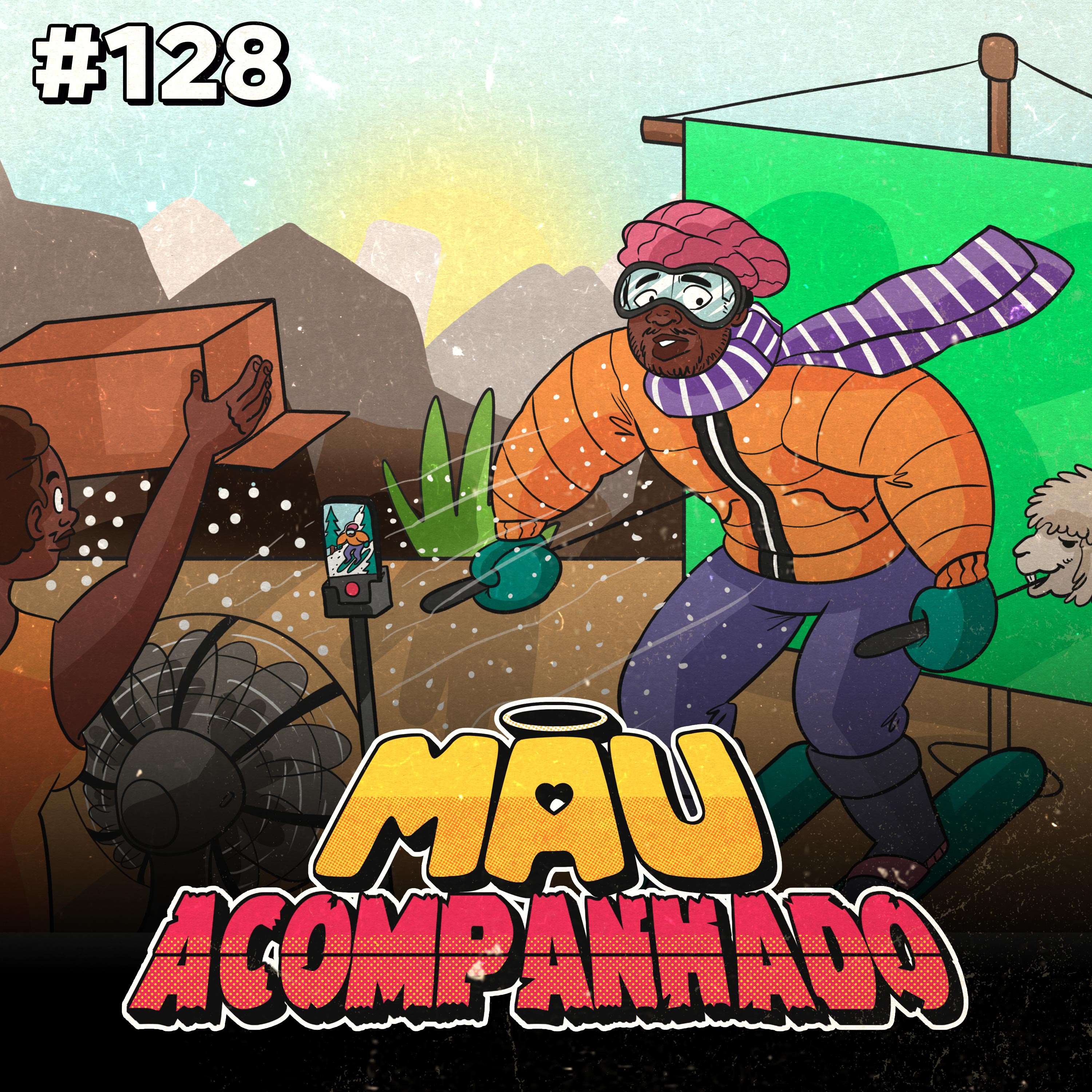 Mau Falado 128 - Davi Brito faz nevar no Chile episode artwork