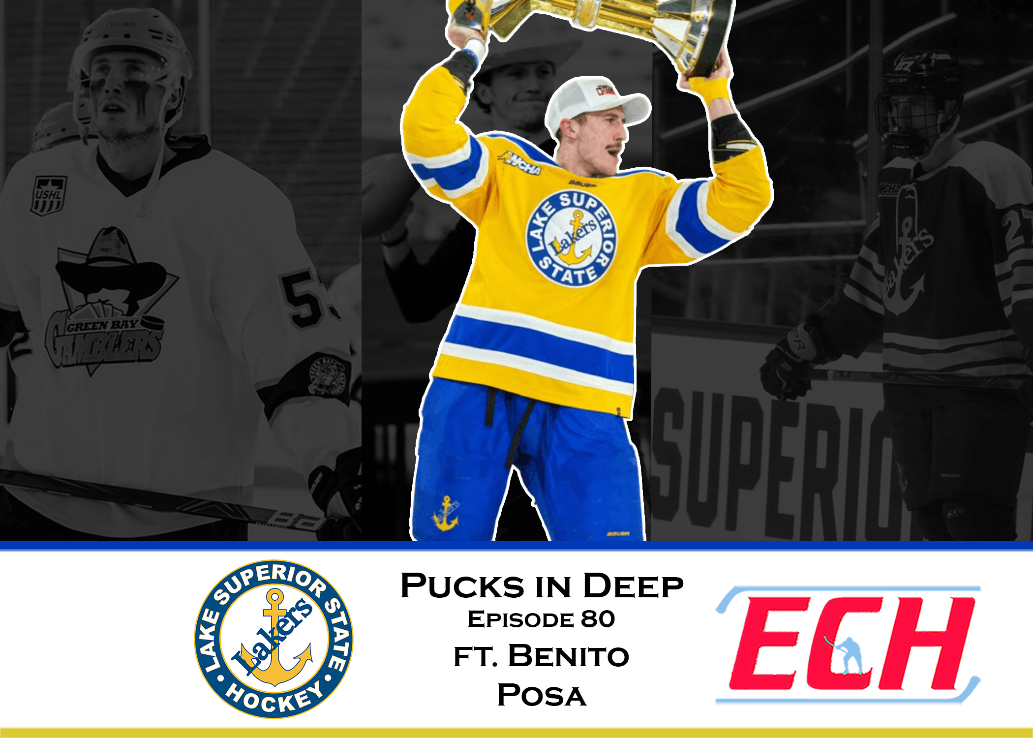 Episode #80 of Pucks in Deep Feat: Benito Posa