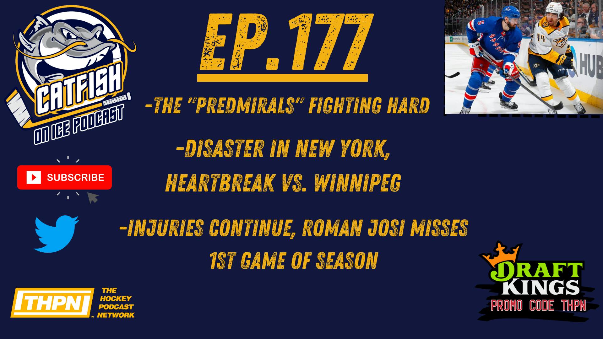 Catfish On Ice Ep.177: PREDS ARE THE NHL's UNDERDOG STORY