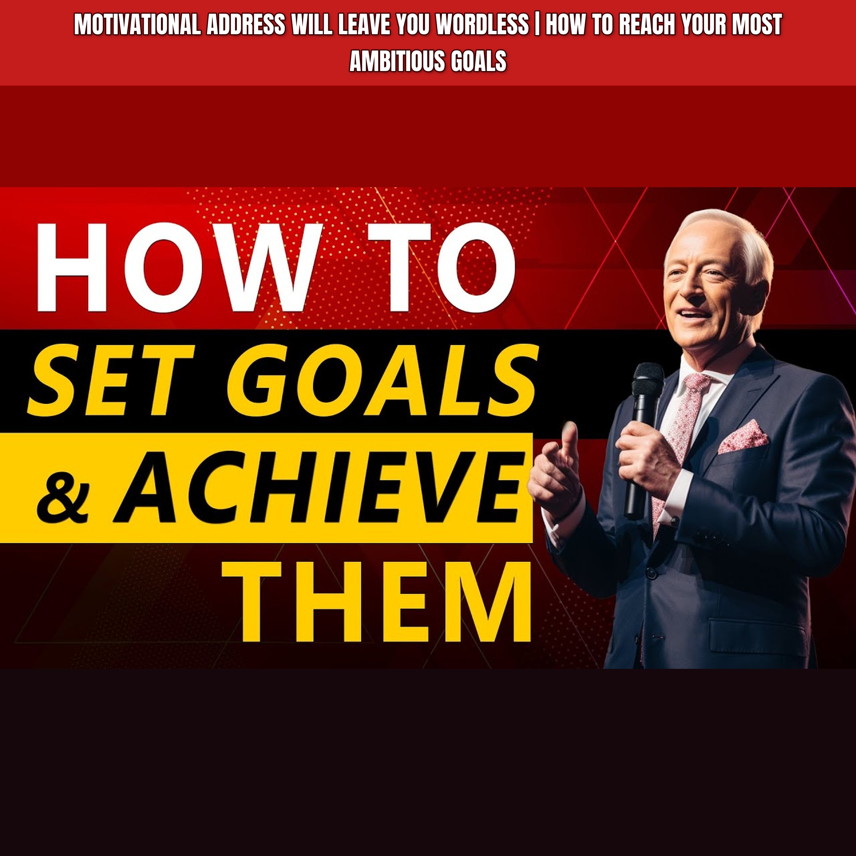 Motivational Address Will Leave You WORDLESS | How to Reach Your Most AMBITIOUS GOALS episode artwork