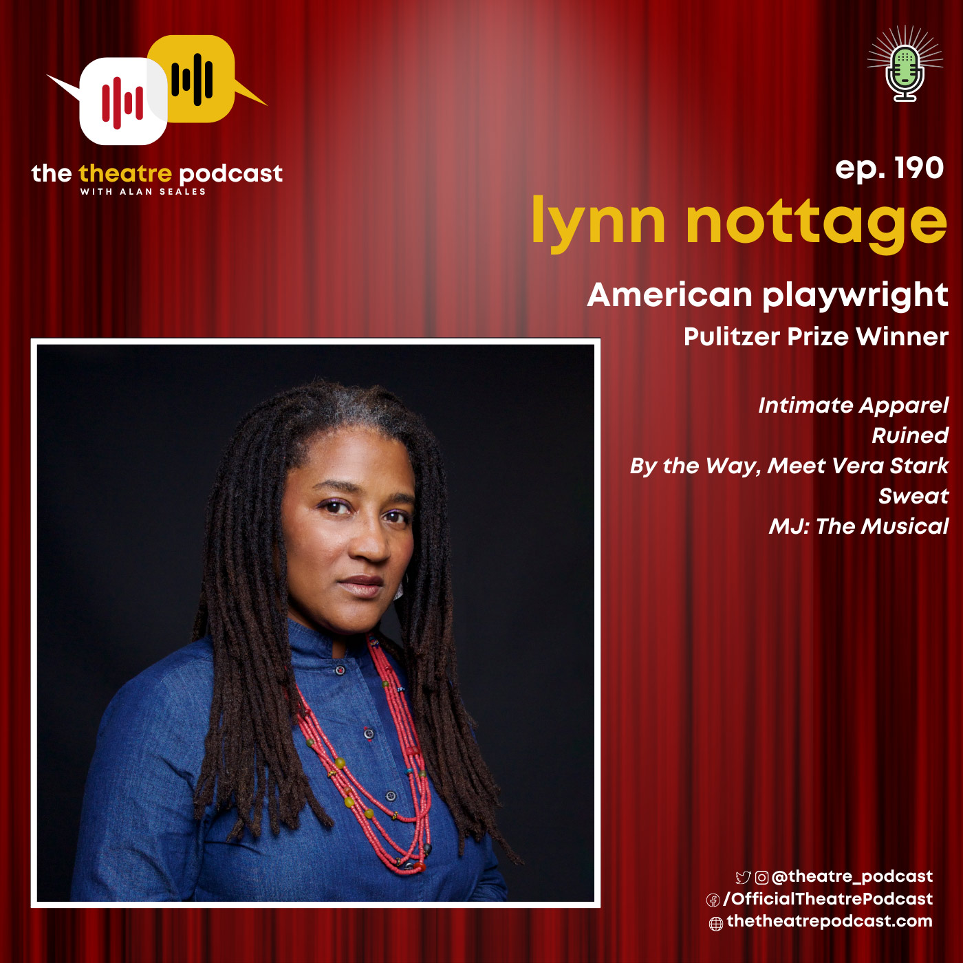 Lynn Nottage: Two-time Pulitzer Prize Winning Playwright