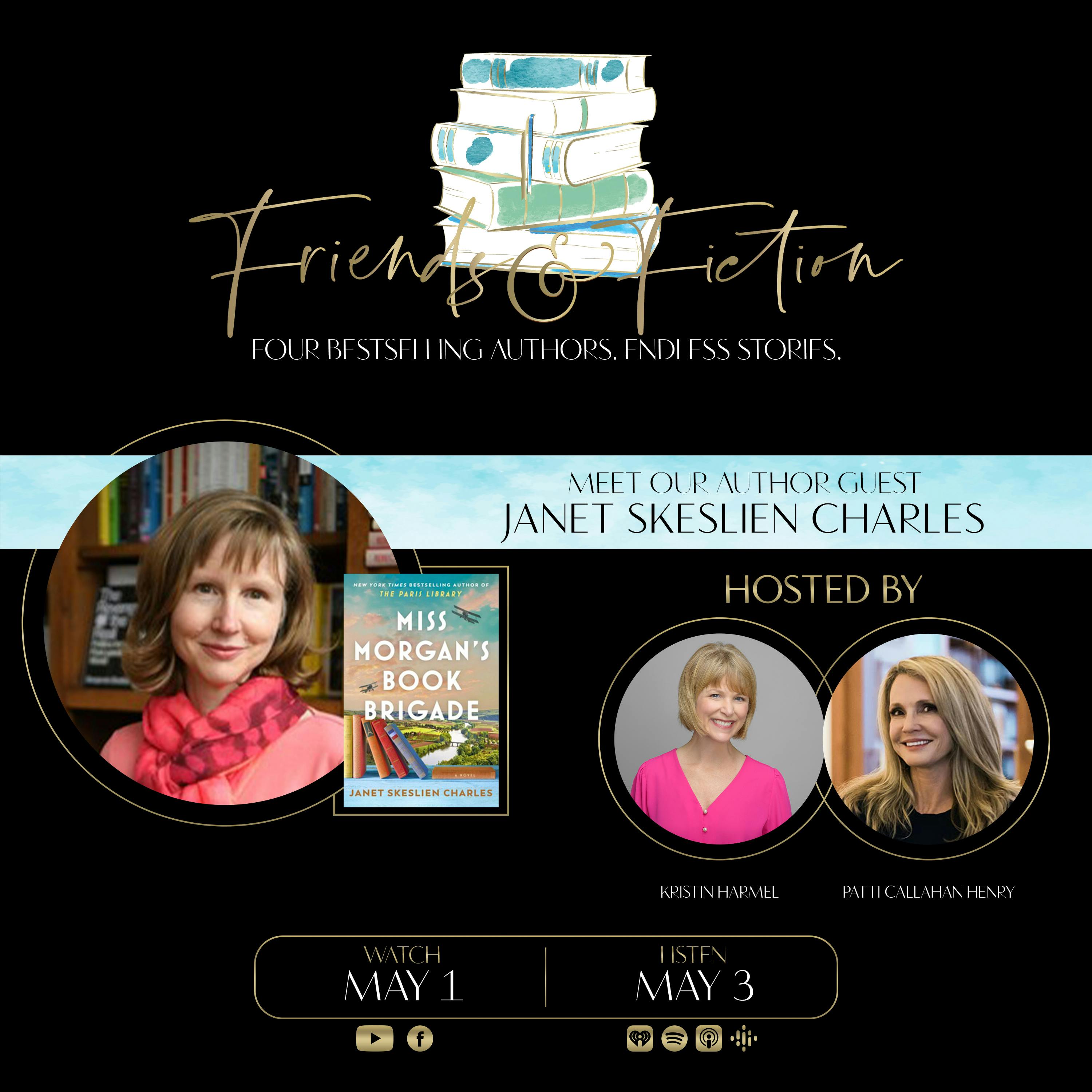 Friends & Fiction with Janet Skeslien Charles