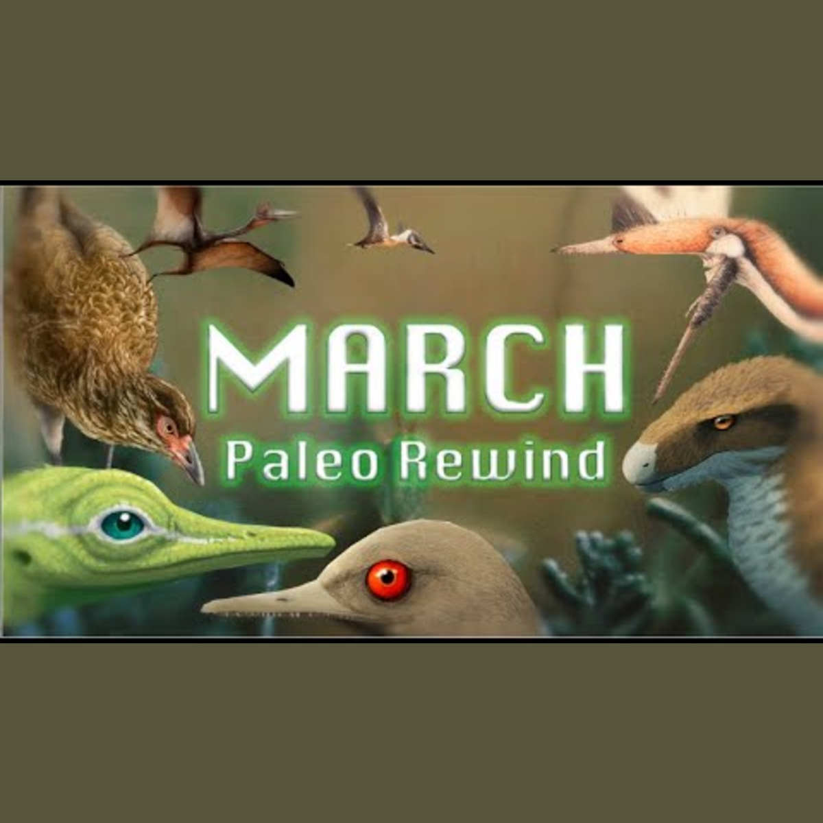 PaleoRewind March 2020 - Dinosaurs, Controversy and Bilaterians episode artwork
