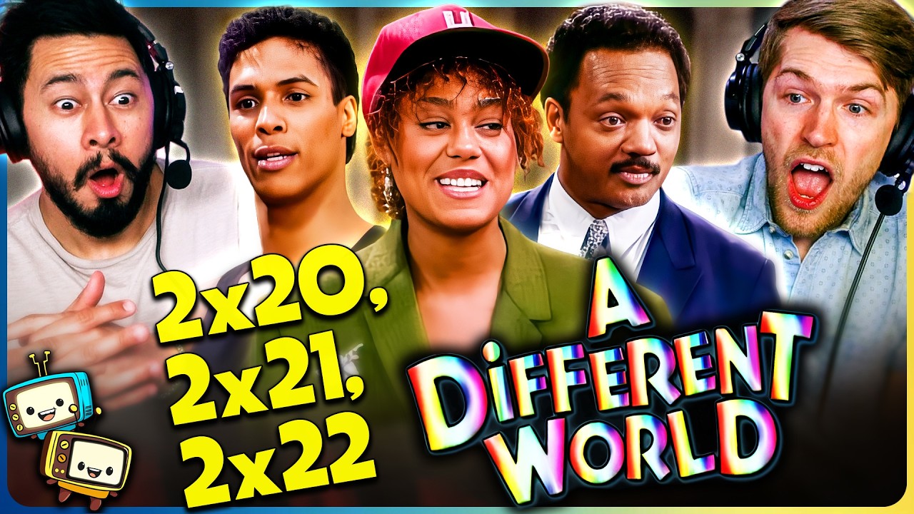 A DIFFERENT WORLD 2x20, 2x21, & 2x22 Reaction! | Jasmine Guy, Kadeem Hardison w/ Jaby Koay episode artwork