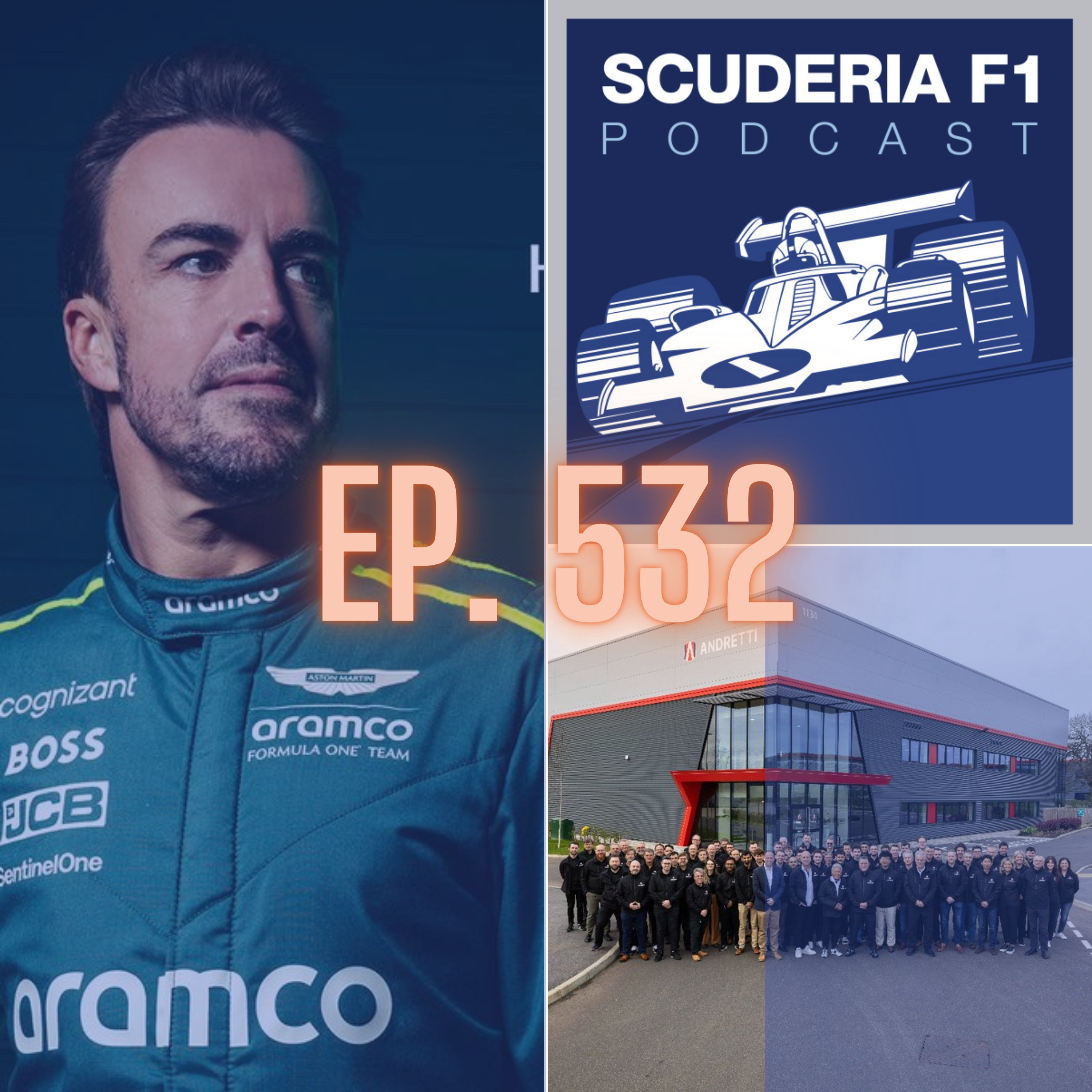 Ep. 532 - Andretti moves into new Silverstone HQ | New contract for Fernando Alonso
