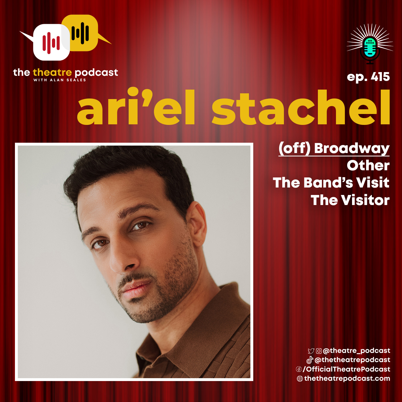 Ep415 - Ari’el Stachel: When Performing Becomes Survival