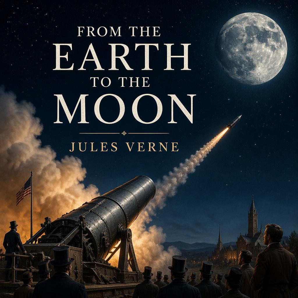 From the Earth to the Moon by Jules Verne ~ Full Audiobook [science] episode artwork